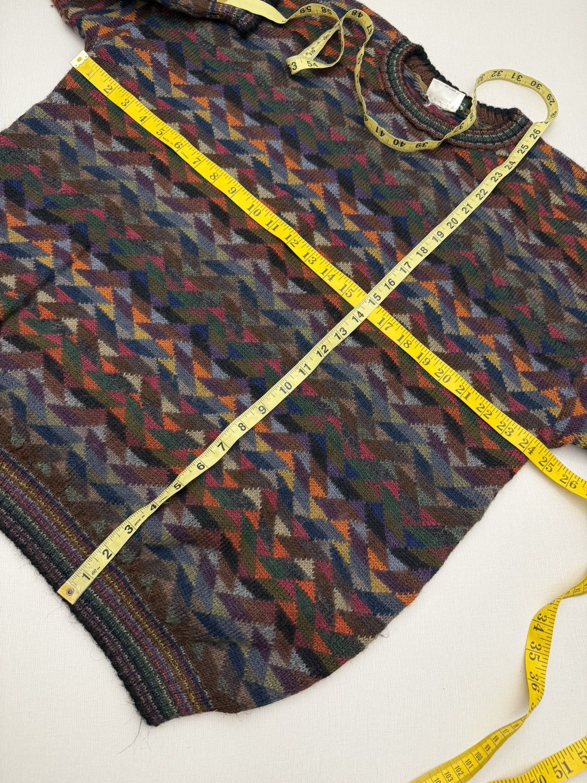 Vintage Vintage 90s Stocks Bolivia 100% Alpaca Wool Knit Sweater L Size US L / EU 52-54 / 3 - 5 Thumbnail