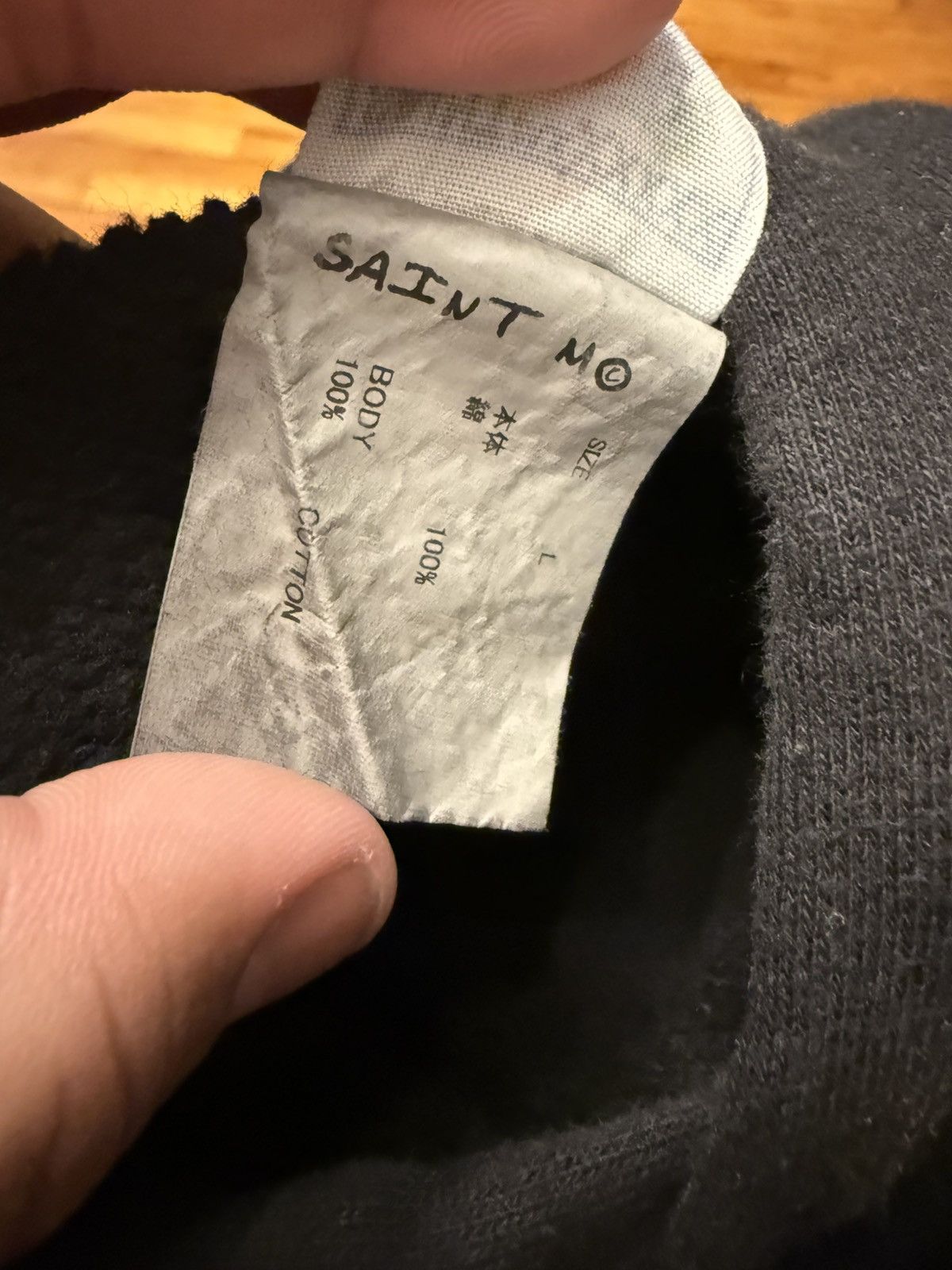 Saint Michael Saint Mxxxxxx Double Logo Suit Hoodie Pants Size Large Size US L / EU 52-54 / 3 - 12 Thumbnail