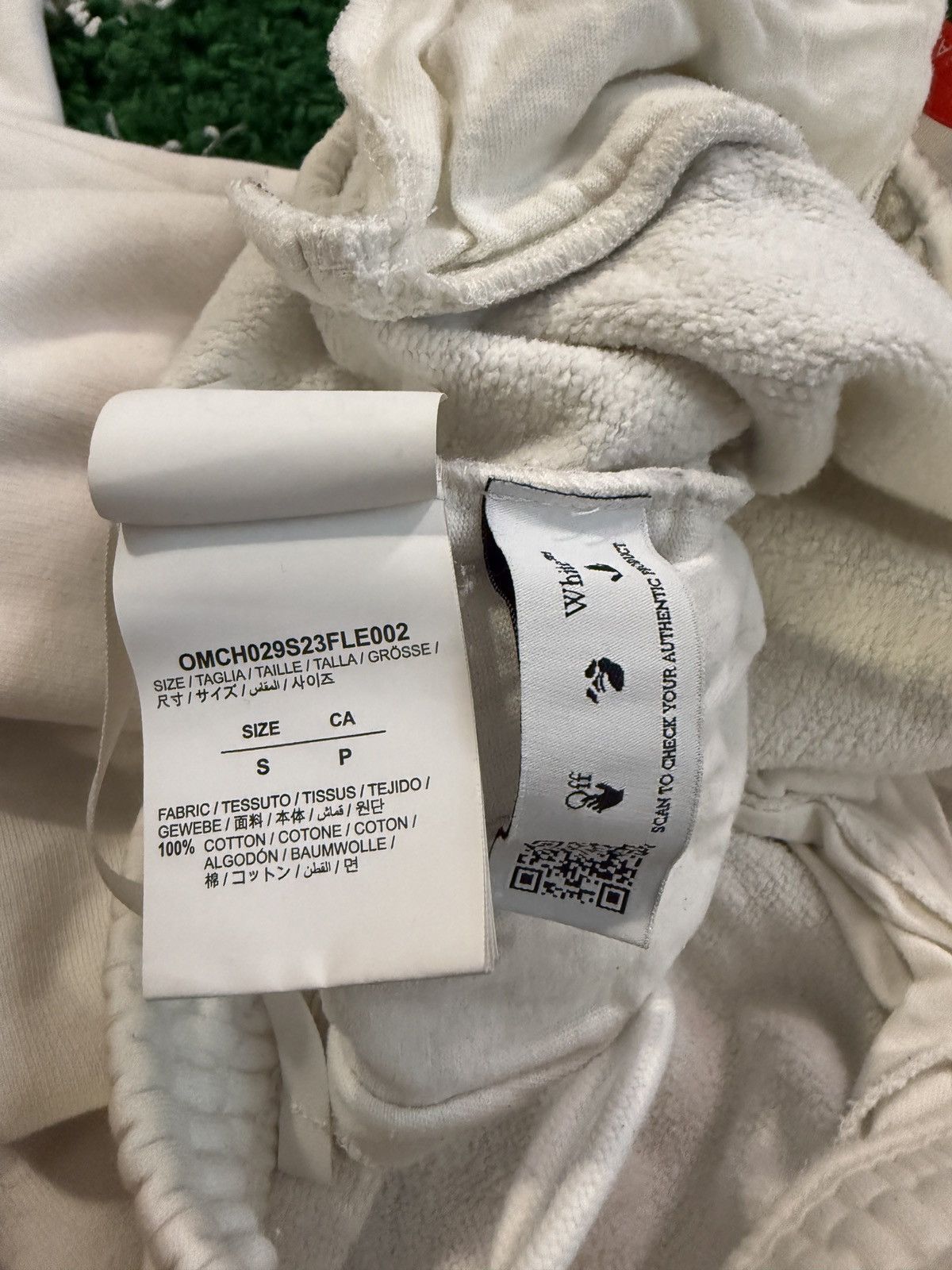 Off-White Off-White Off White Brush Arrow Sweatpants Size US 30 / EU 46 - 6 Thumbnail