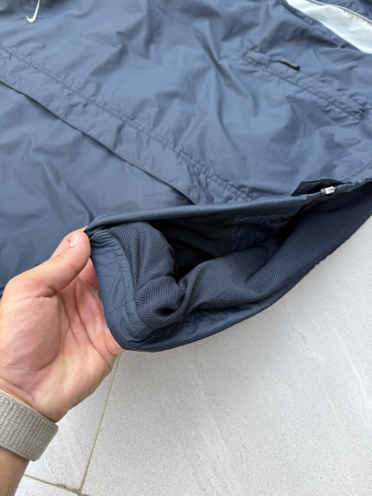 Nike 90’s NIKE RARE SWOOSH Y2K RETROLOGO VINTAGE NYLON ZIP JACKET Size US M / EU 48-50 / 2 - 13 Thumbnail