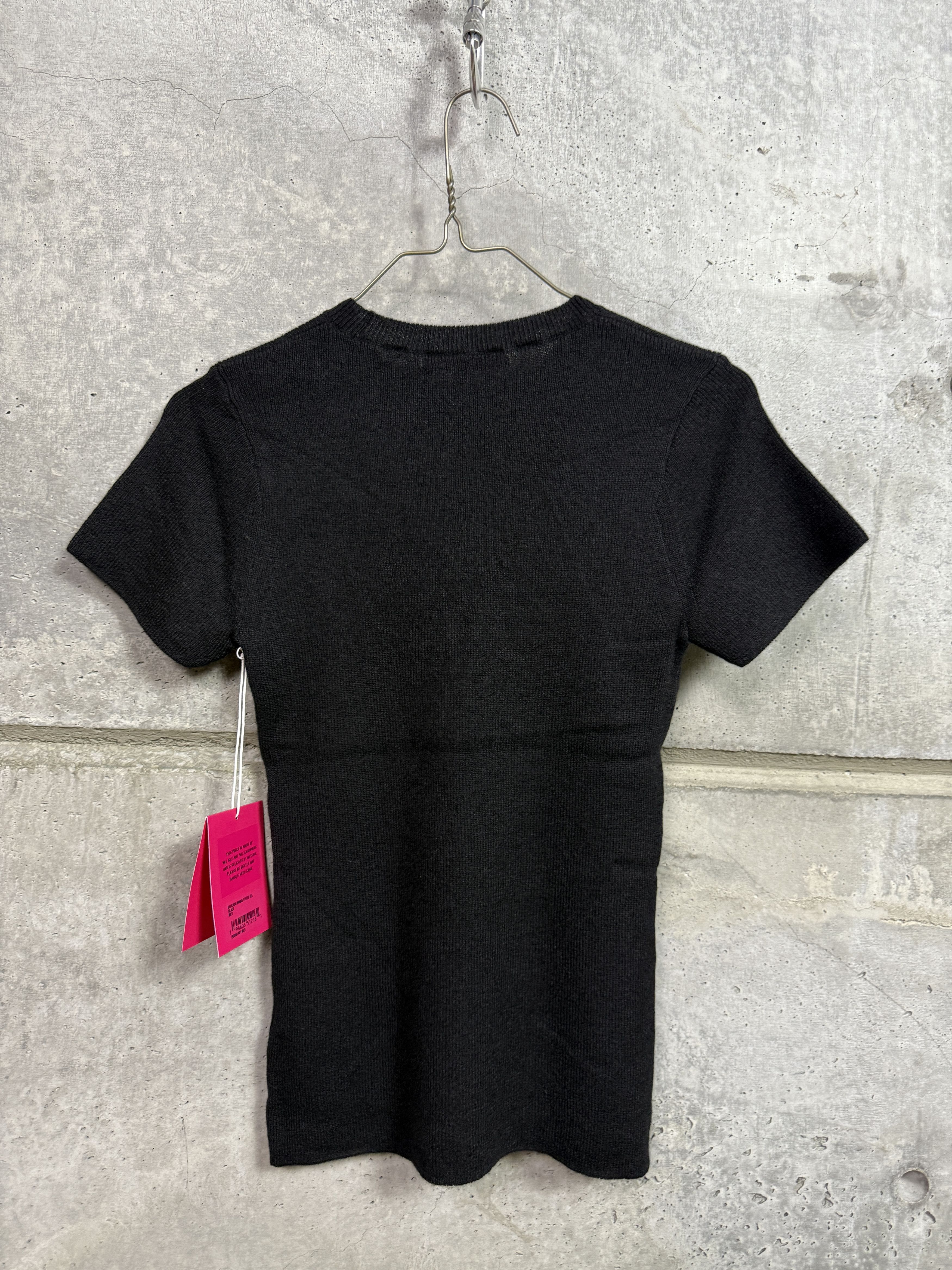 The Elder Statesman $495 The Elder Statesman Delicash Black Fitted Tee Size M / US 6-8 / IT 42-44 - 7 Thumbnail