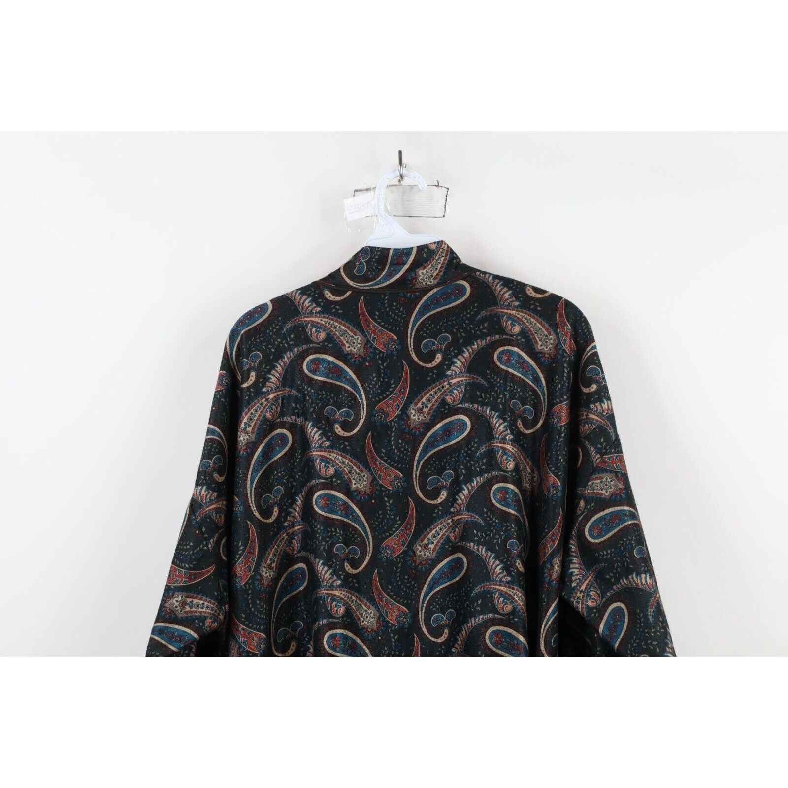 Vintage Vintage 90s Streetwear Chamois Cloth Rainbow Paisley Robe Size US L / EU 52-54 / 3 - 13 Thumbnail