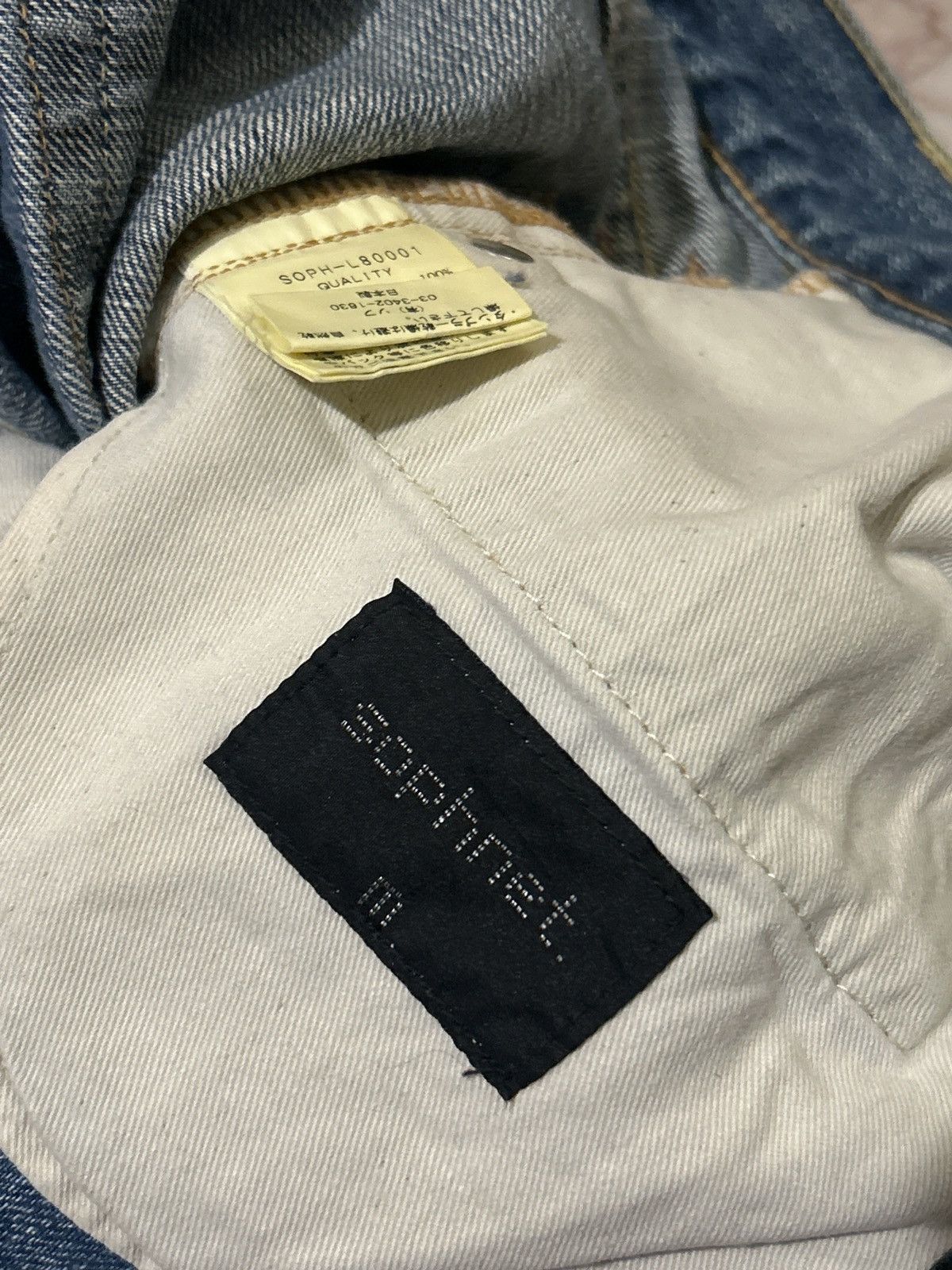 Sophnet. Sophnet Japan Vintage Blue Denim Size 32" / US 10 / IT 46 - 14 Thumbnail