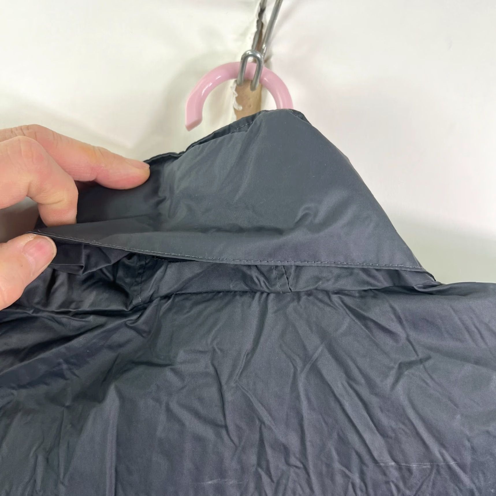 Vintage NAVISKIN Men's Lightweight Packable Windbreaker Jacket XL Black Water Repellent Size US XL / EU 56 / 4 - 6 Thumbnail