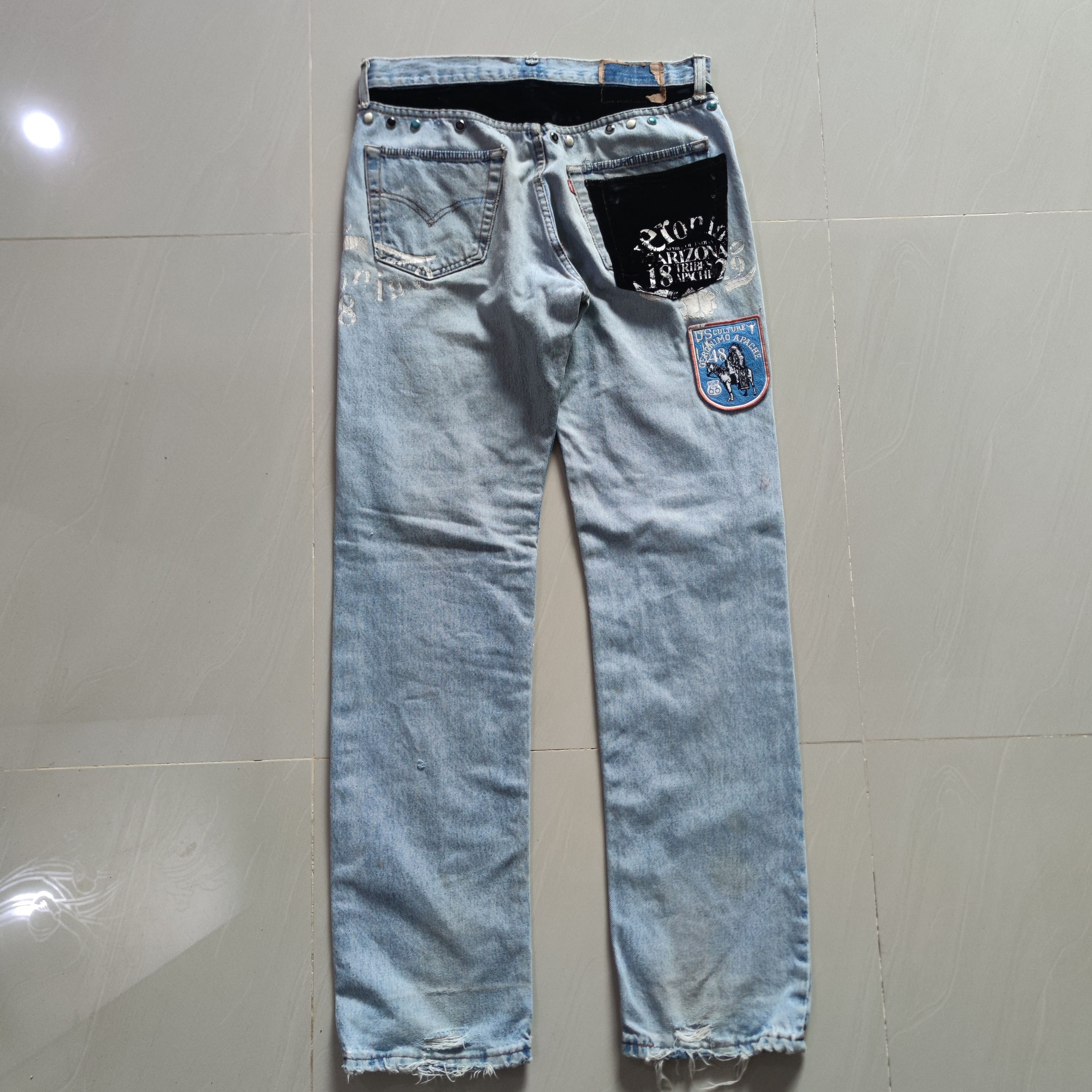 Levi's × Vintage VINTAGE LEVI'S STRAUSS GERONIMO ROUTE 66 MADE IN USA Size US 33 - 3 Thumbnail