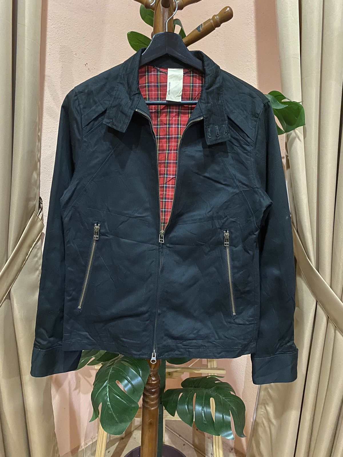Japanese Brand TRICK OR TREAT BIKERS JACKET Size US S / EU 44-46 / 1 - 4 Thumbnail