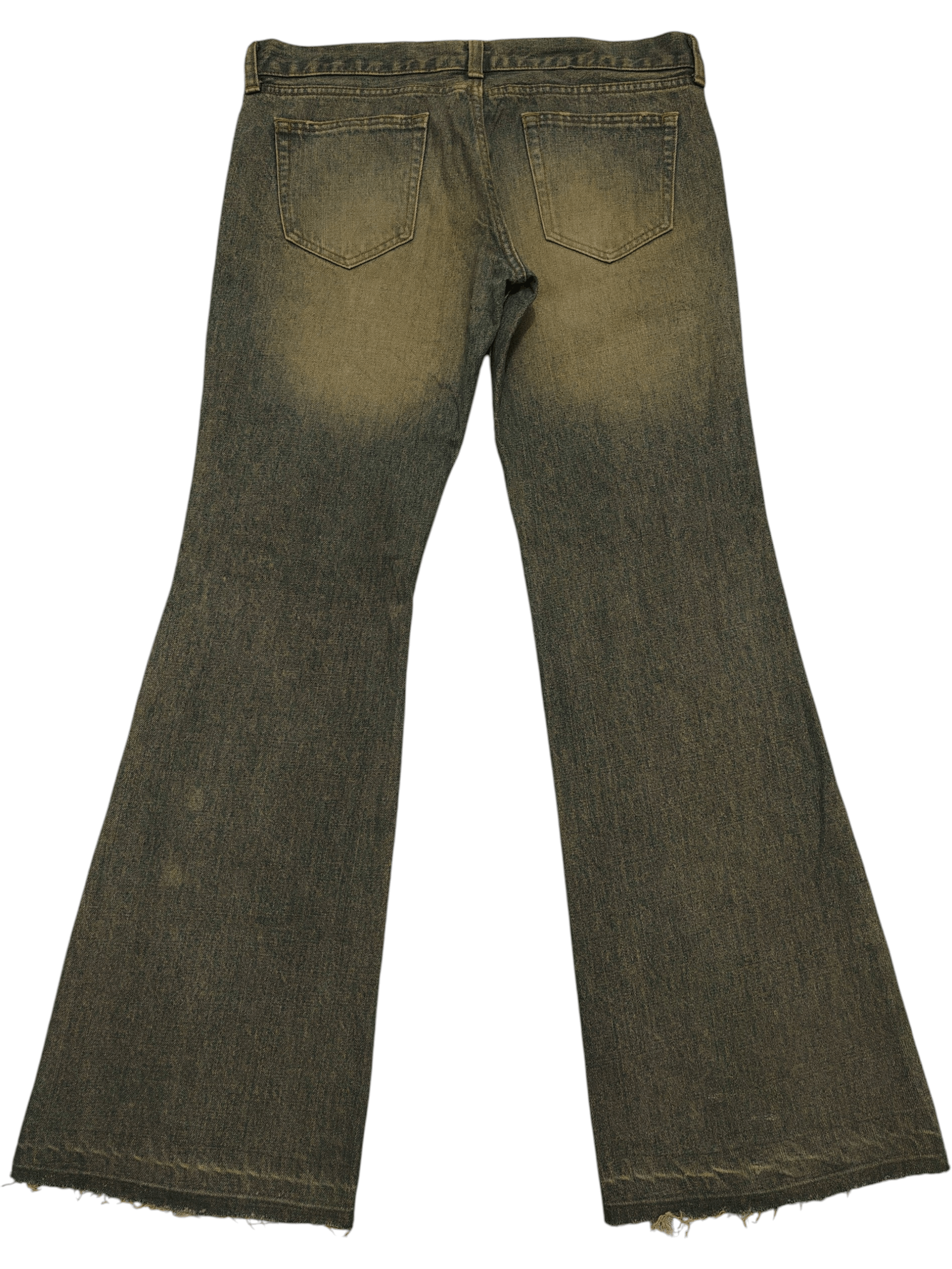 JACKROSE Rare!!! Jackrose distressed jeans bootcut Flared Jeans Size US 33 - 2 Thumbnail