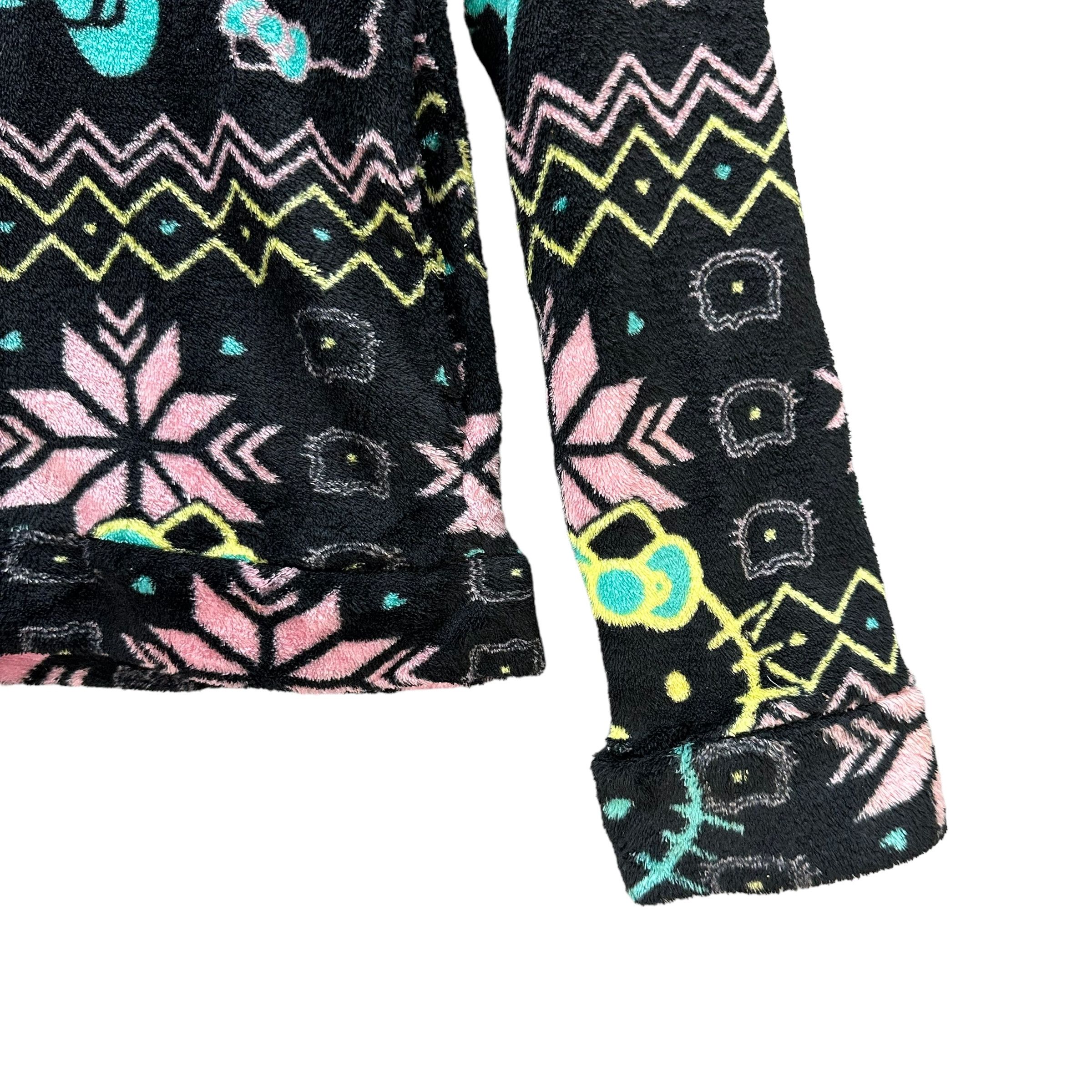 Japanese Brand HELLO KITTY Fullprint Fleece Zipper Hoodies Youth M #A3-0057 Size M / US 6-8 / IT 42-44 - 5 Thumbnail