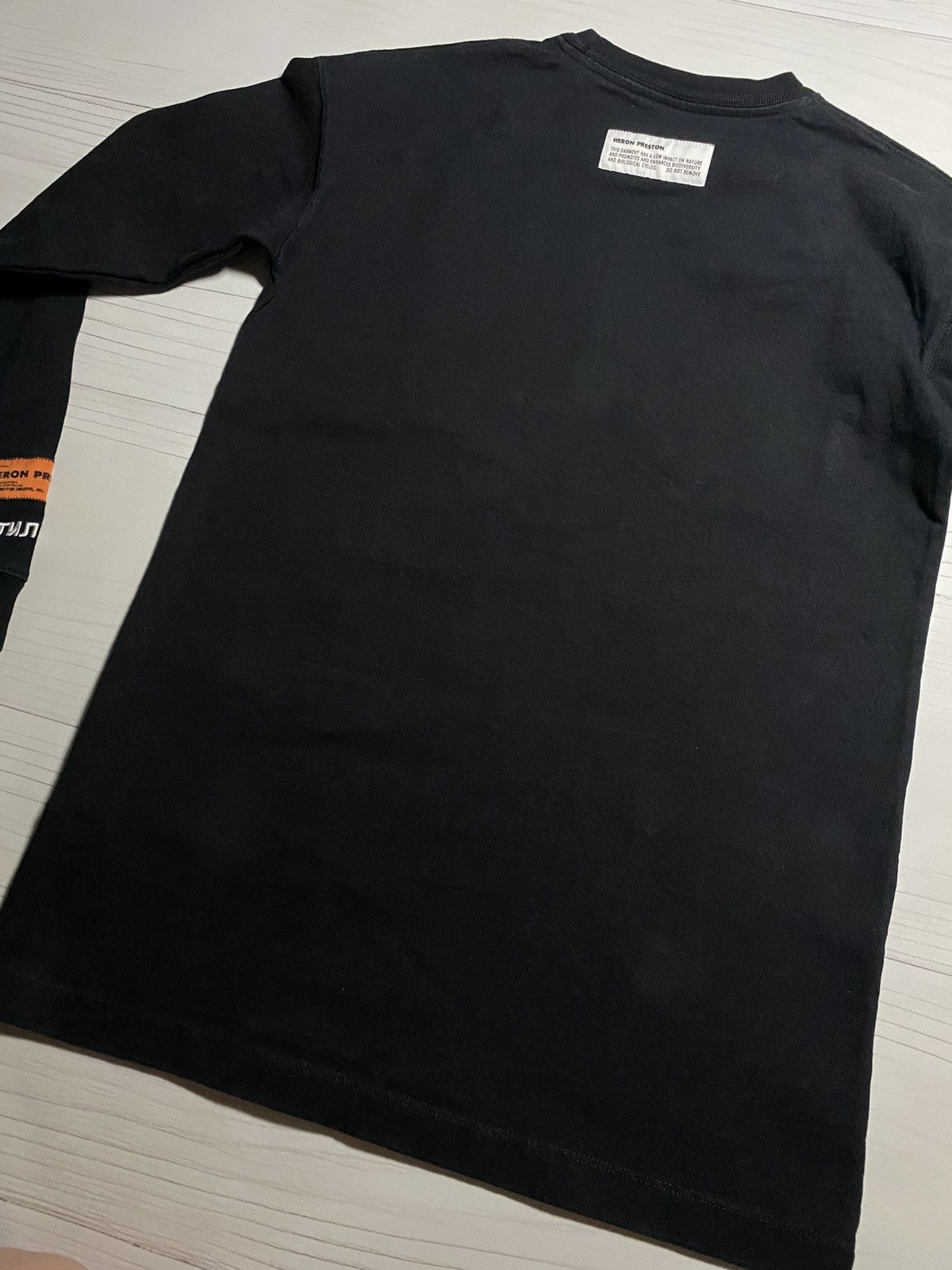 Heron Preston Heron Preston Black Captcha print longsleeve t shirt Size XS / US 0-2 / IT 36-38 - 20 Thumbnail