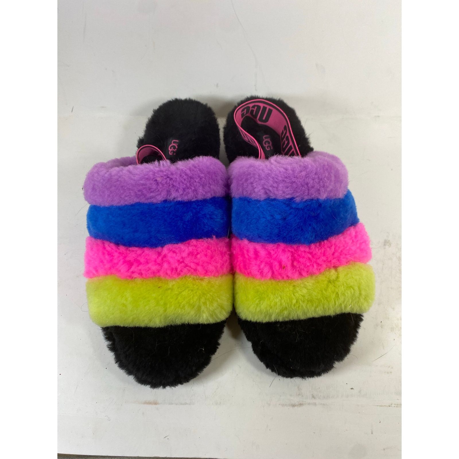 Ugg UGG Fluff Yeah Slides Multicolor 9W Size US 9 / IT 39 - 2 Thumbnail