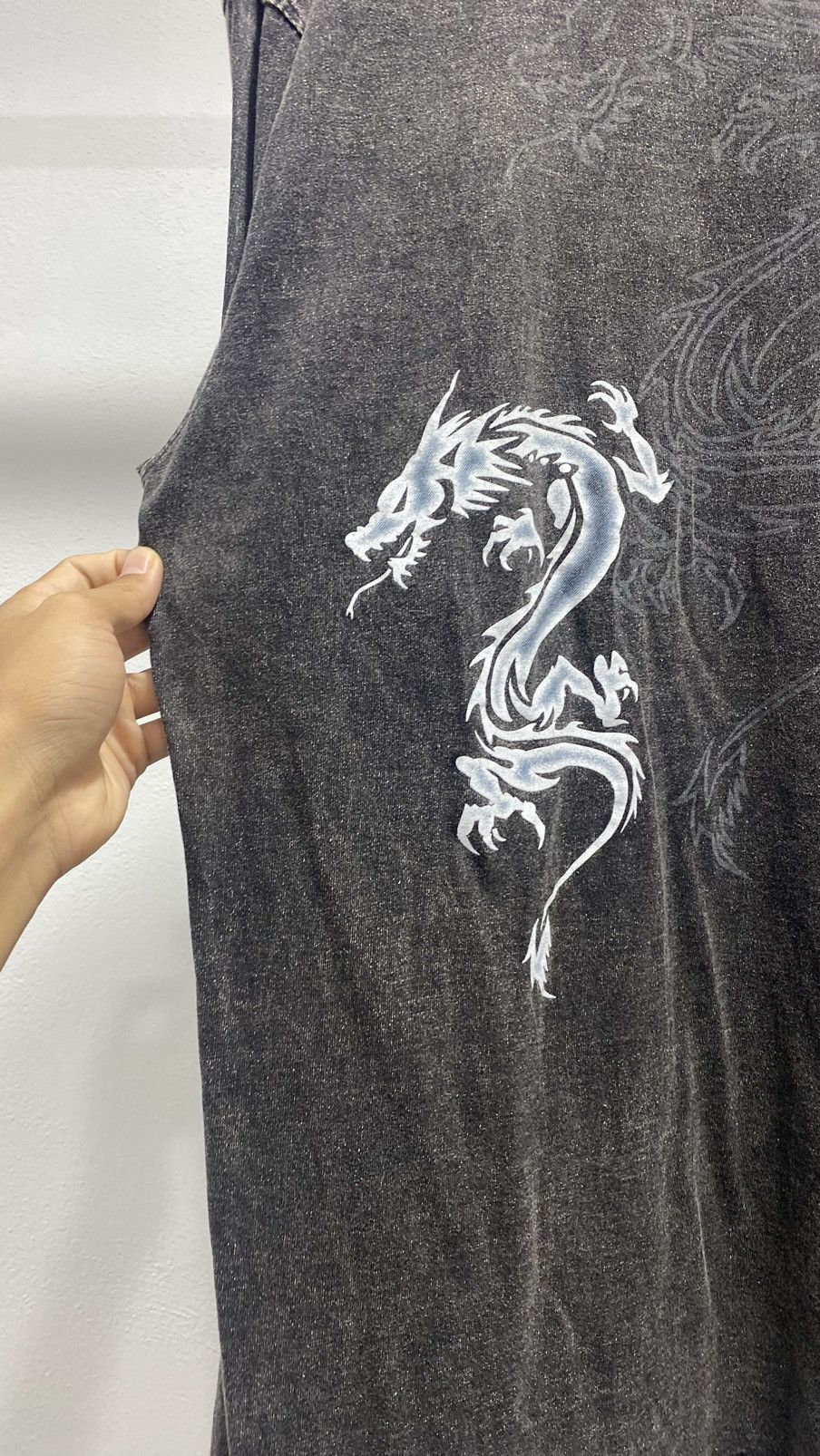 Japanese Brand Crosskeys Sukajan Dragon Washed 90s Size US XL / EU 56 / 4 - 16 Thumbnail