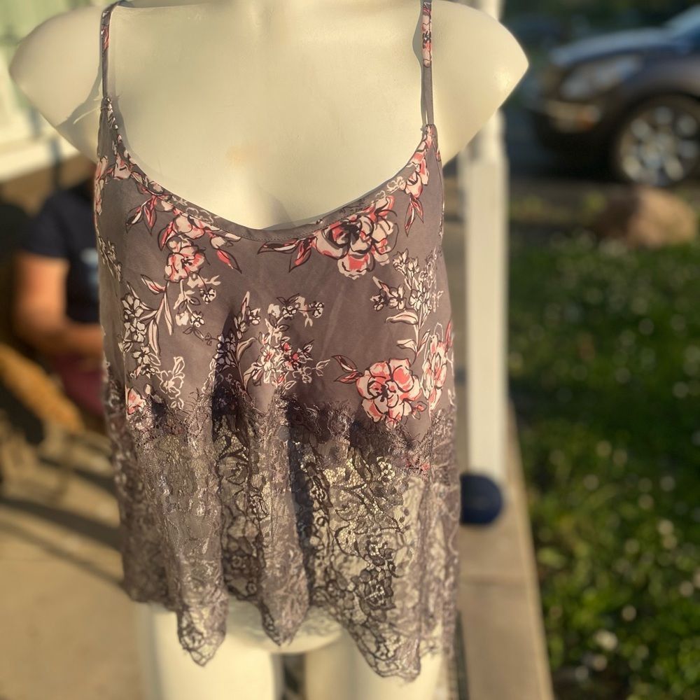 Other Adore Me Floral Lace Babydoll Camisole Top – Size XL Size XL / US 12-14 / IT 48-50 - 1 Thumbnail