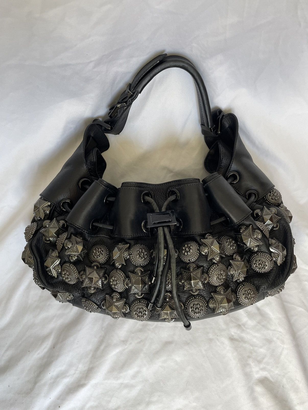 Burberry 2009 Burberry leather hand bag Size ONE SIZE - 4 Thumbnail