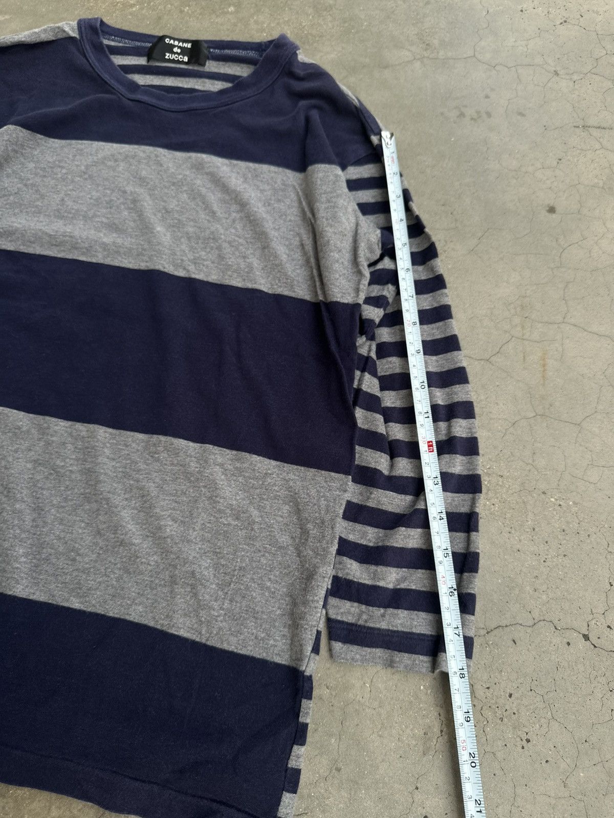 CABANE de ZUCCa CABANE de ZUCCa Stripe Half Sleeve Shirt Size US M / EU 48-50 / 2 - 4 Thumbnail