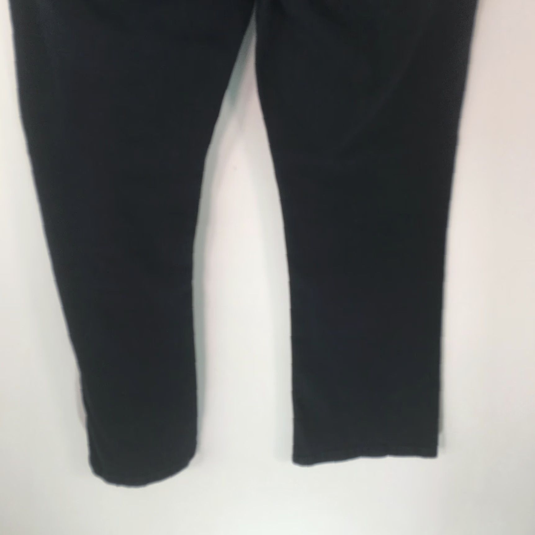Vintage Cabi Black Denim Jeans Womens Low Rise Straight Leg Regular Fit Size 8 Size 30" / US 8 / IT 44 - 5 Thumbnail