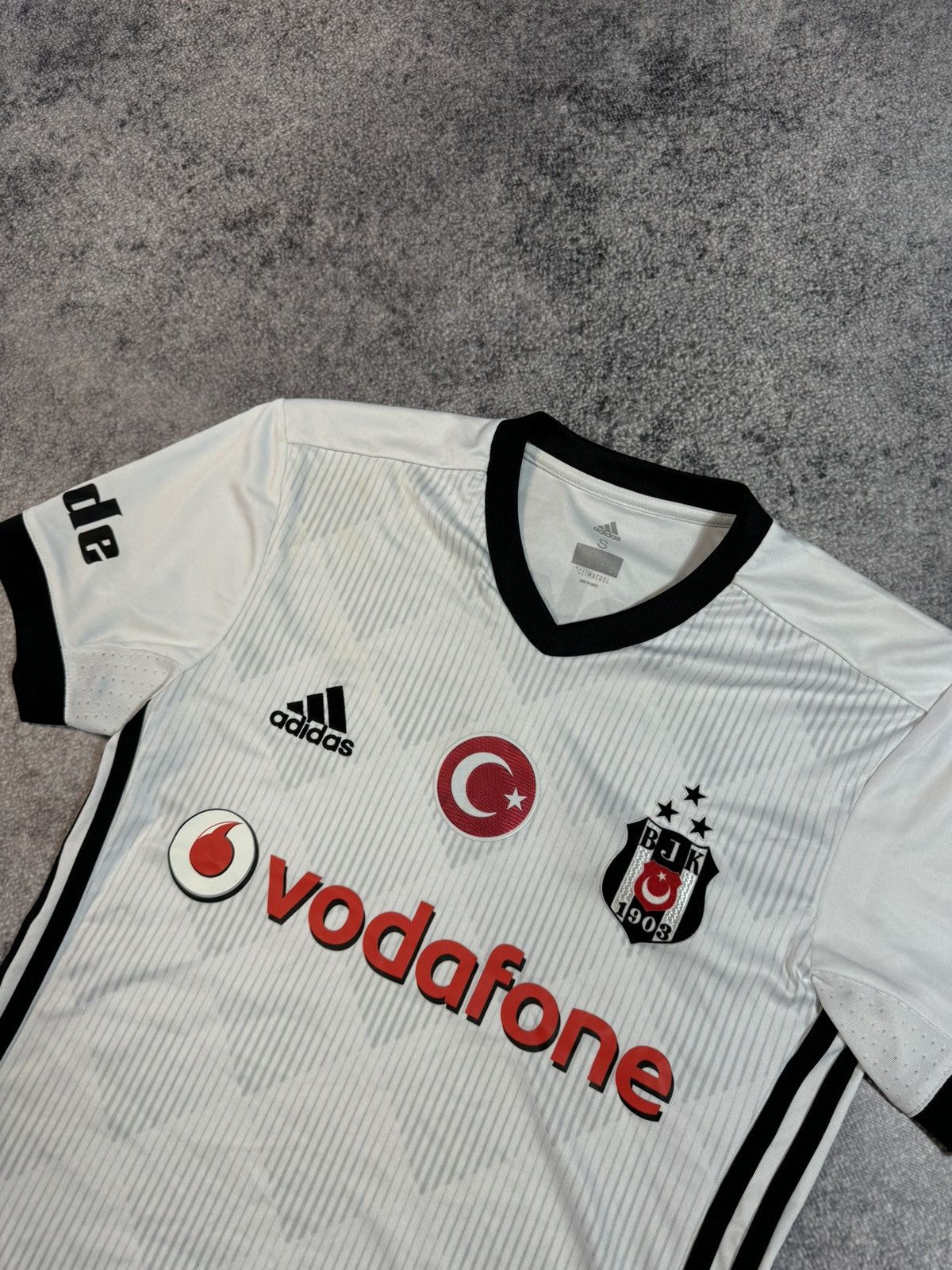Adidas Adidas Beshiktash Vodafone Soccer Jersey Turkey Blokecore S Size US S / EU 44-46 / 1 - 2 Thumbnail