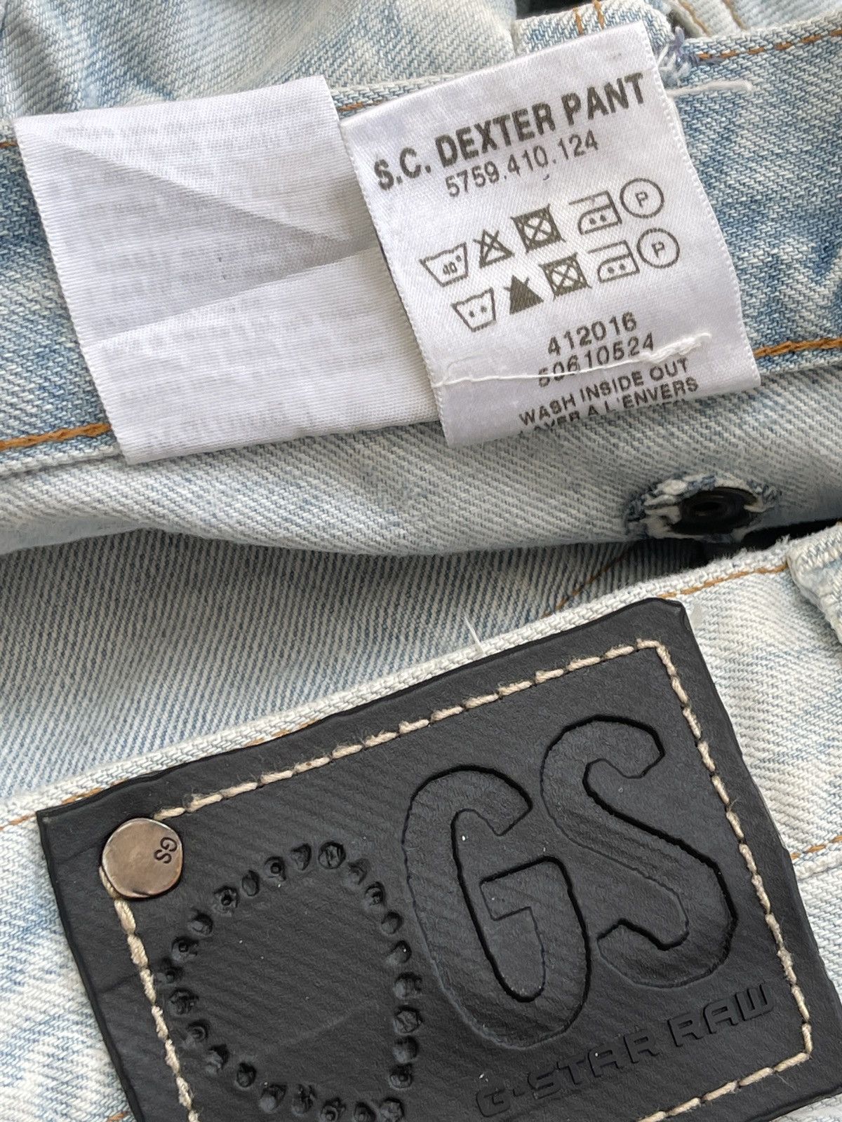 G-Star G-Star Raw Dexter Denim Size US 30 / EU 46 - 11 Thumbnail