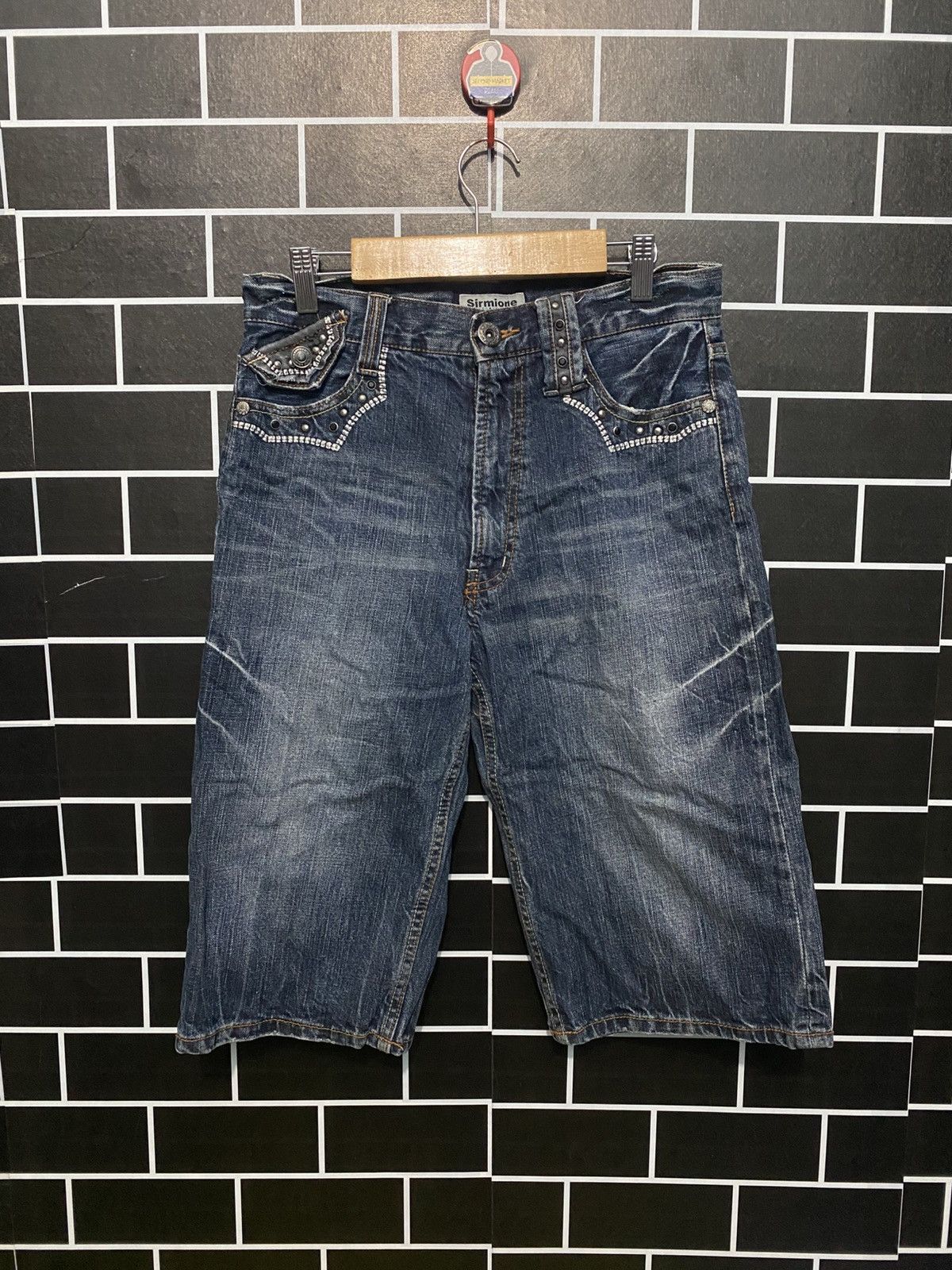 Japanese Brand Japanese brand sirmione jeans short distressed Size US 29 - 2 Thumbnail