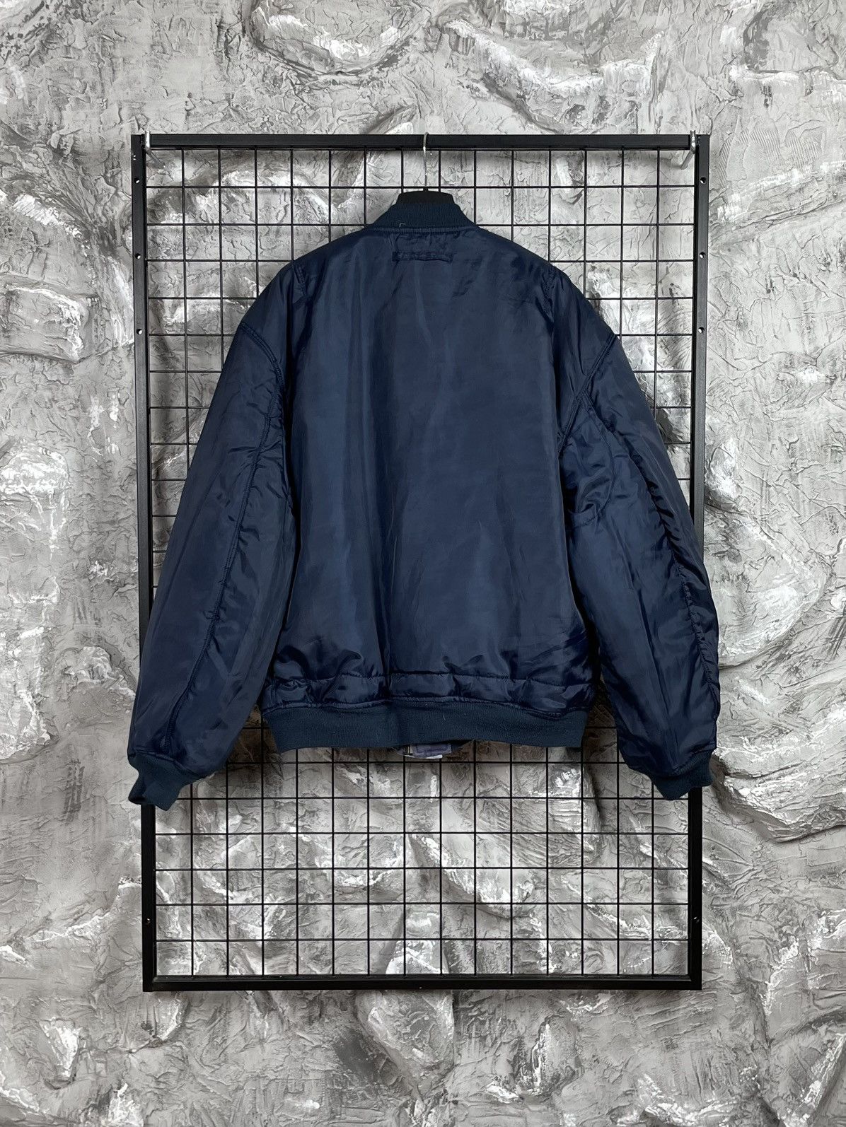Balenciaga Vintage Reversible Camo /Blue Bomber MA1 Raf Simons Style Size US L / EU 52-54 / 3 - 4 Thumbnail