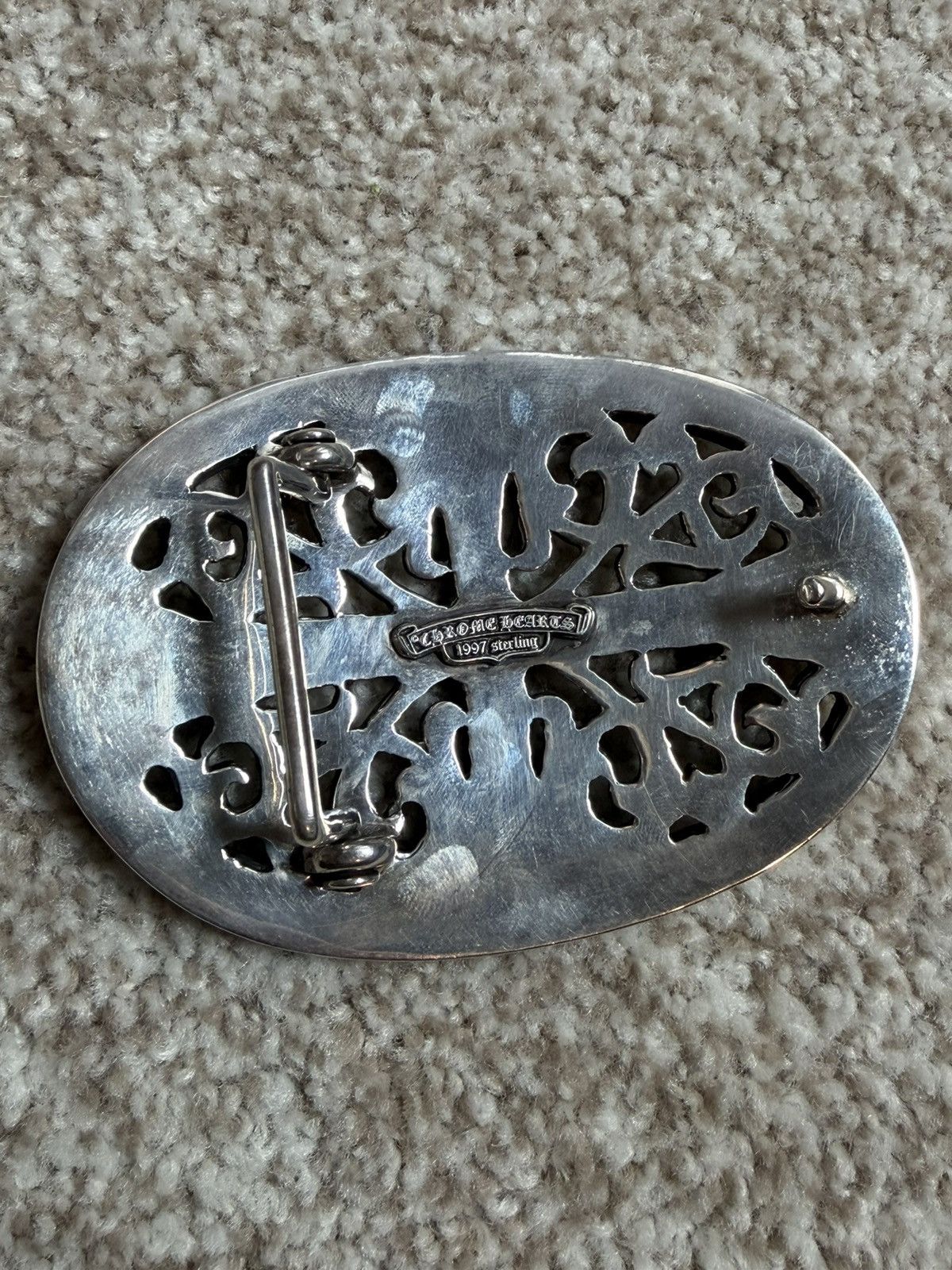 Chrome Hearts Chrome Hearts Oval Buckle XXL Size ONE SIZE - 4 Thumbnail