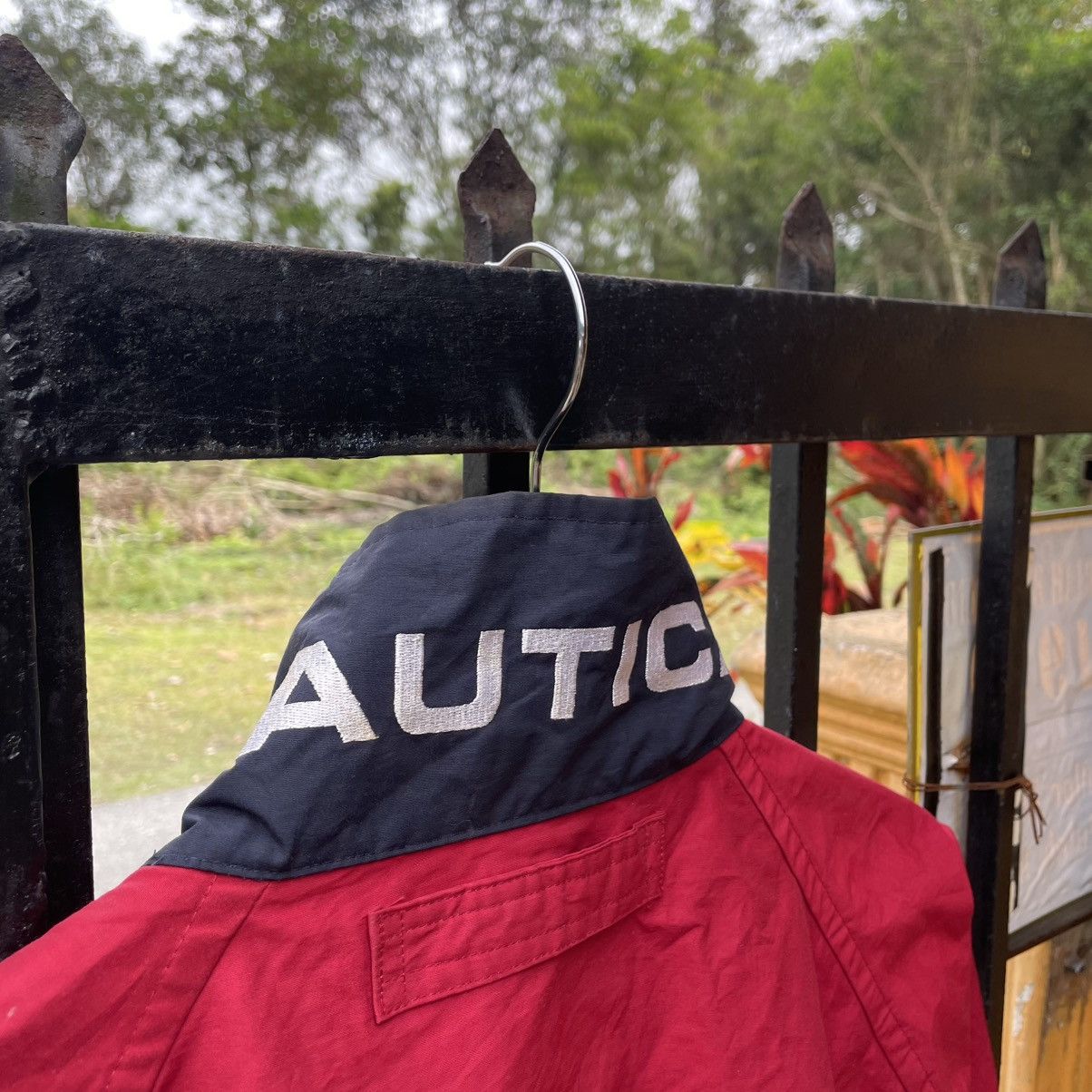 Nautica 🔥Vintage Nautica Full Zipper Windbreaker Light Jacket Size US L / EU 52-54 / 3 - 12 Thumbnail