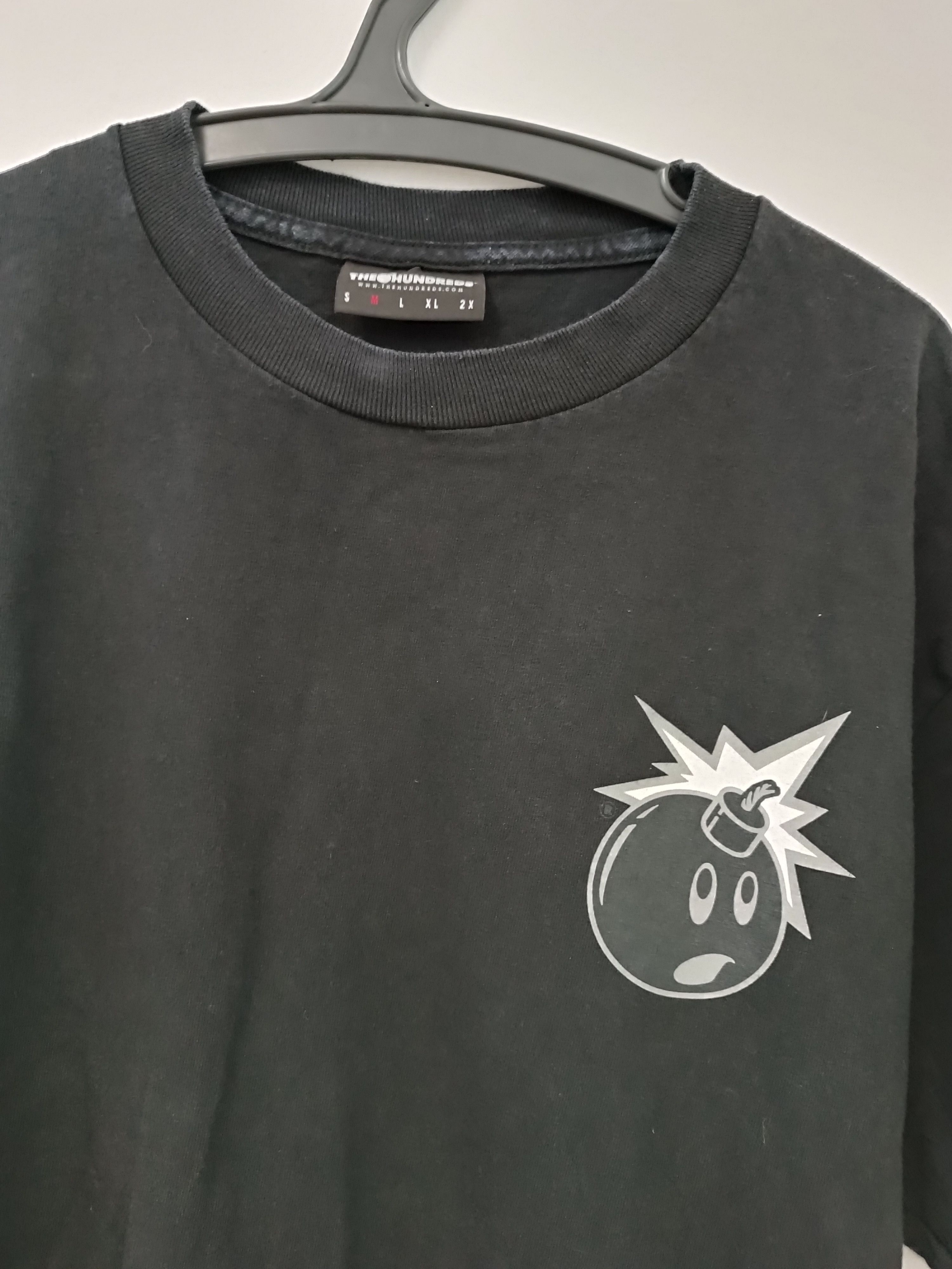 The Hundreds The HundredsXAdam Bomb t shirt Double Sided Size US M / EU 48-50 / 2 - 2 Thumbnail