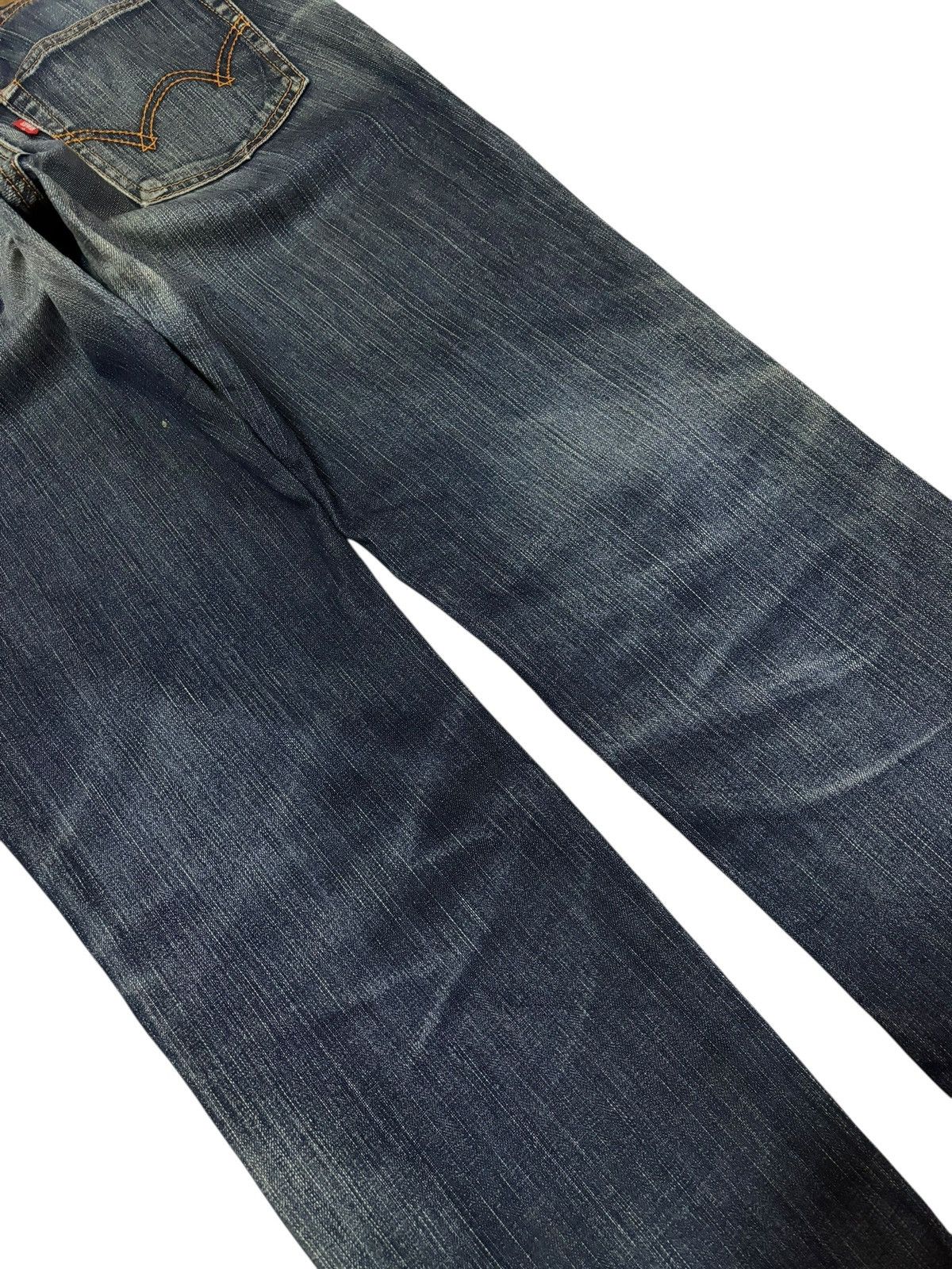 Edwin Vtg Edwin Japan 503 Distressed Jeans Size US 32 / EU 48 - 7 Thumbnail