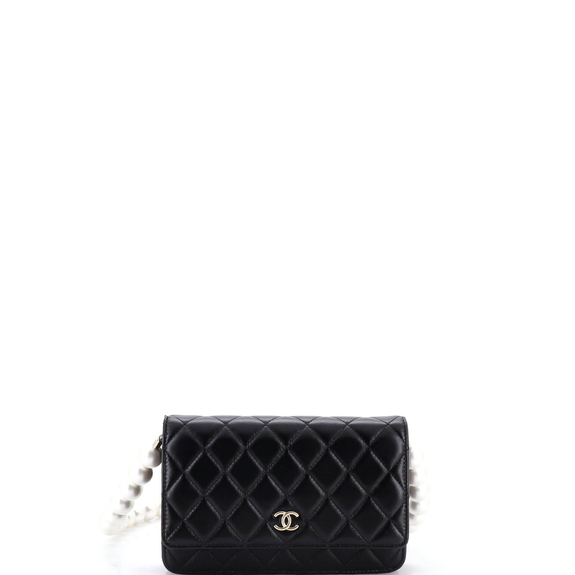 Chanel Pearl Strap Wallet on Chain Size ONE SIZE - 1 Thumbnail