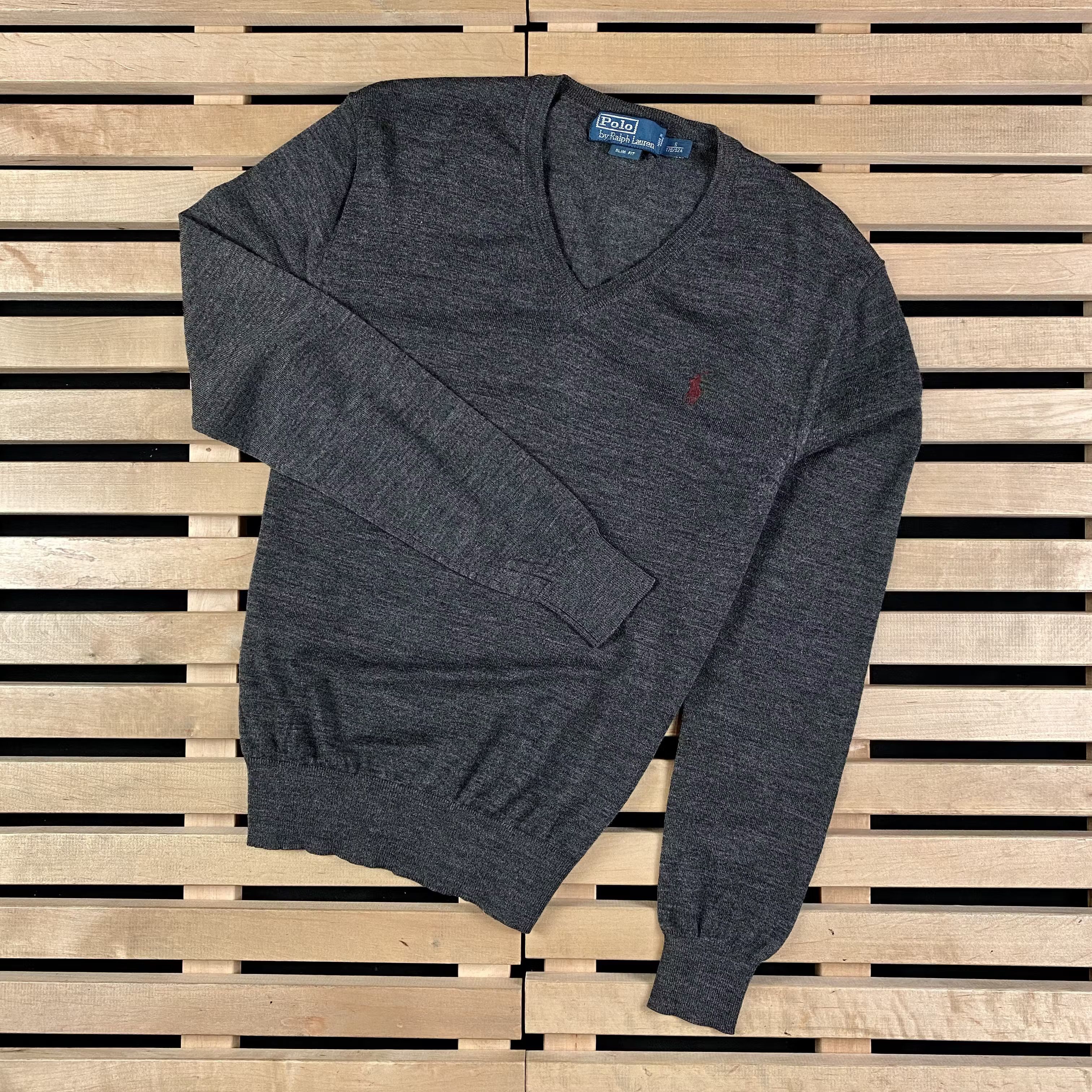 Polo Ralph Lauren × Ralph Lauren × Vintage Mens Sweater Polo Ralph Lauren Vintage 100% Wool Size S Size US S / EU 44-46 / 1 - 1 Thumbnail