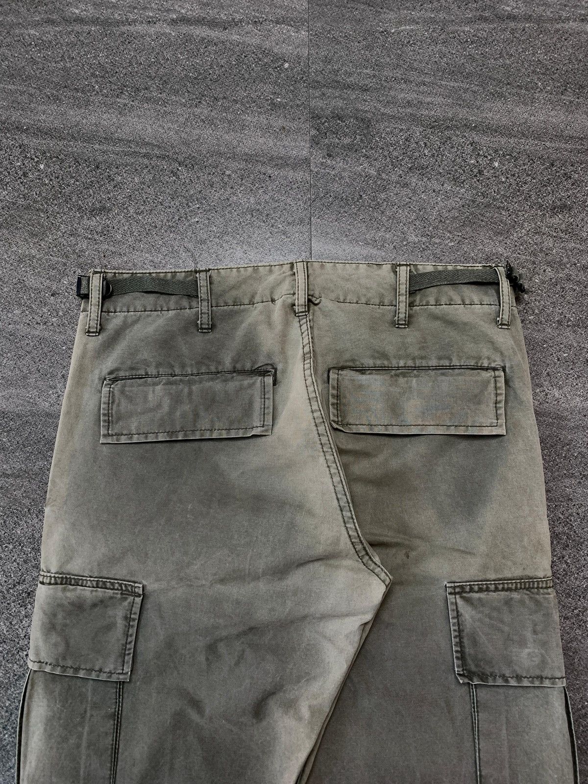 Kazuyuki Kumagai Attachment FREE TAX! Faded Cargo Flared Pants - 30” Size US 30 / EU 46 - 7 Thumbnail