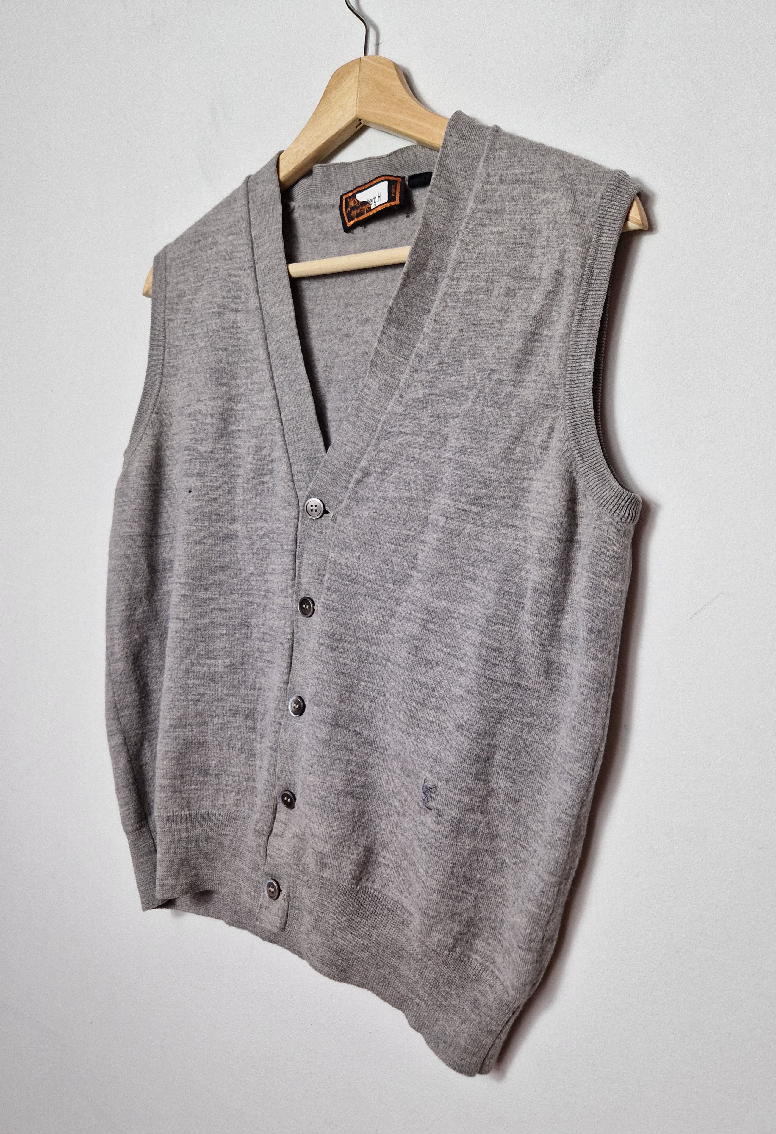 Vintage × Yves Saint Laurent Yves Saint Laurent wool vintage vest Size US M / EU 48-50 / 2 - 3 Thumbnail