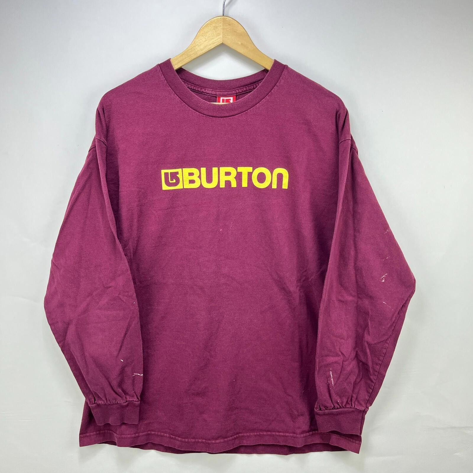 Burton Vintage Y2K Burton Snowboard Skateboard Long Sleeve Shirt XL Size US XL / EU 56 / 4 - 1 Thumbnail