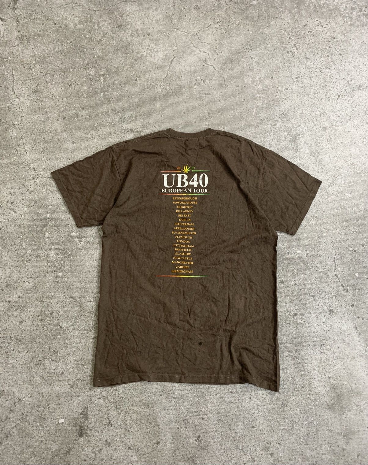 Band Tees 2007 Ub40 Tour Tshirt Size US M / EU 48-50 / 2 - 6 Thumbnail