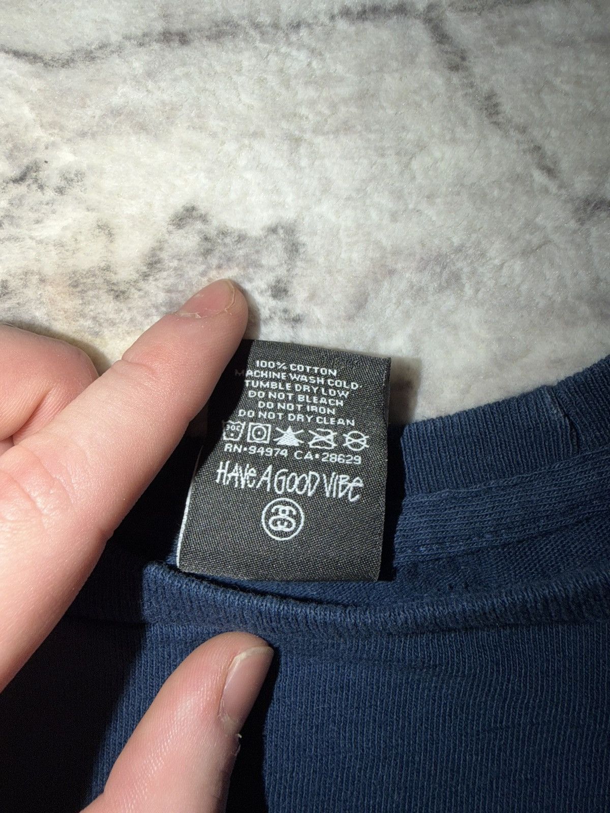 Stussy Blue Stussy International Tee Size US S / EU 44-46 / 1 - 4 Thumbnail