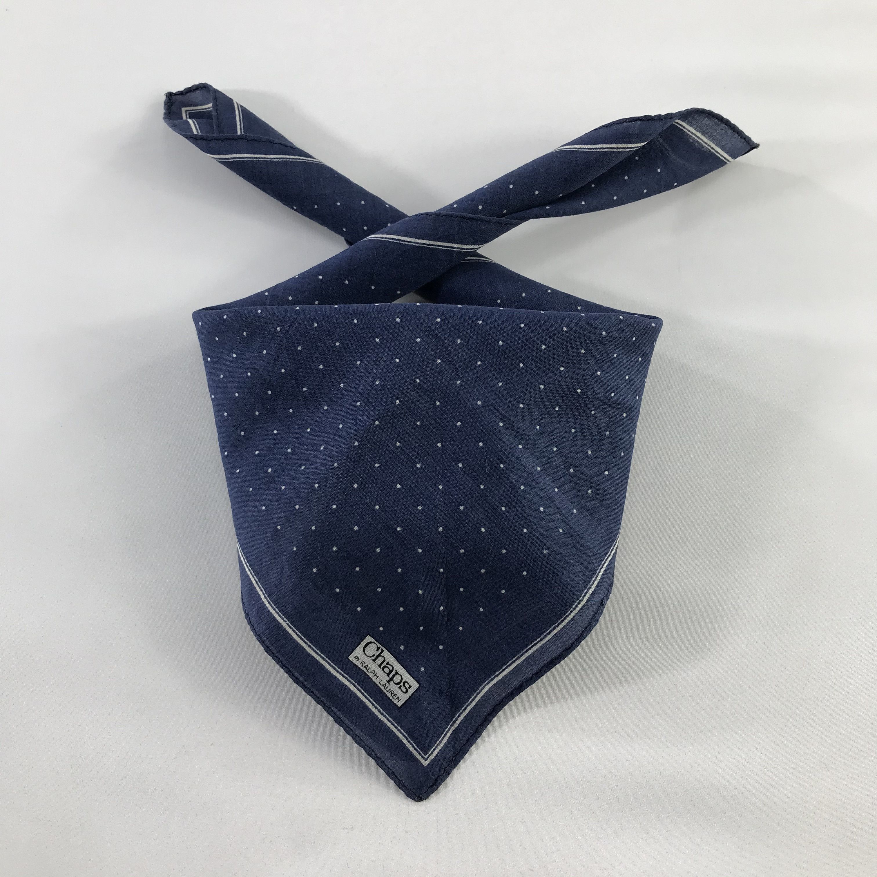 Chaps Ralph Lauren × Vintage Chaps Ralph Lauren Bandana / Handkerchief /Neckerchief -S595 Size ONE SIZE - 3 Thumbnail