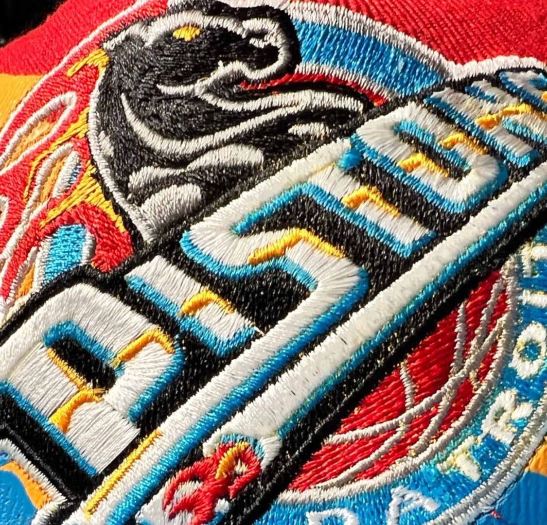 Mitchell & Ness Mitchell & Ness Detroit Pistons Splash Horse Logo Snapback Size ONE SIZE - 9 Thumbnail