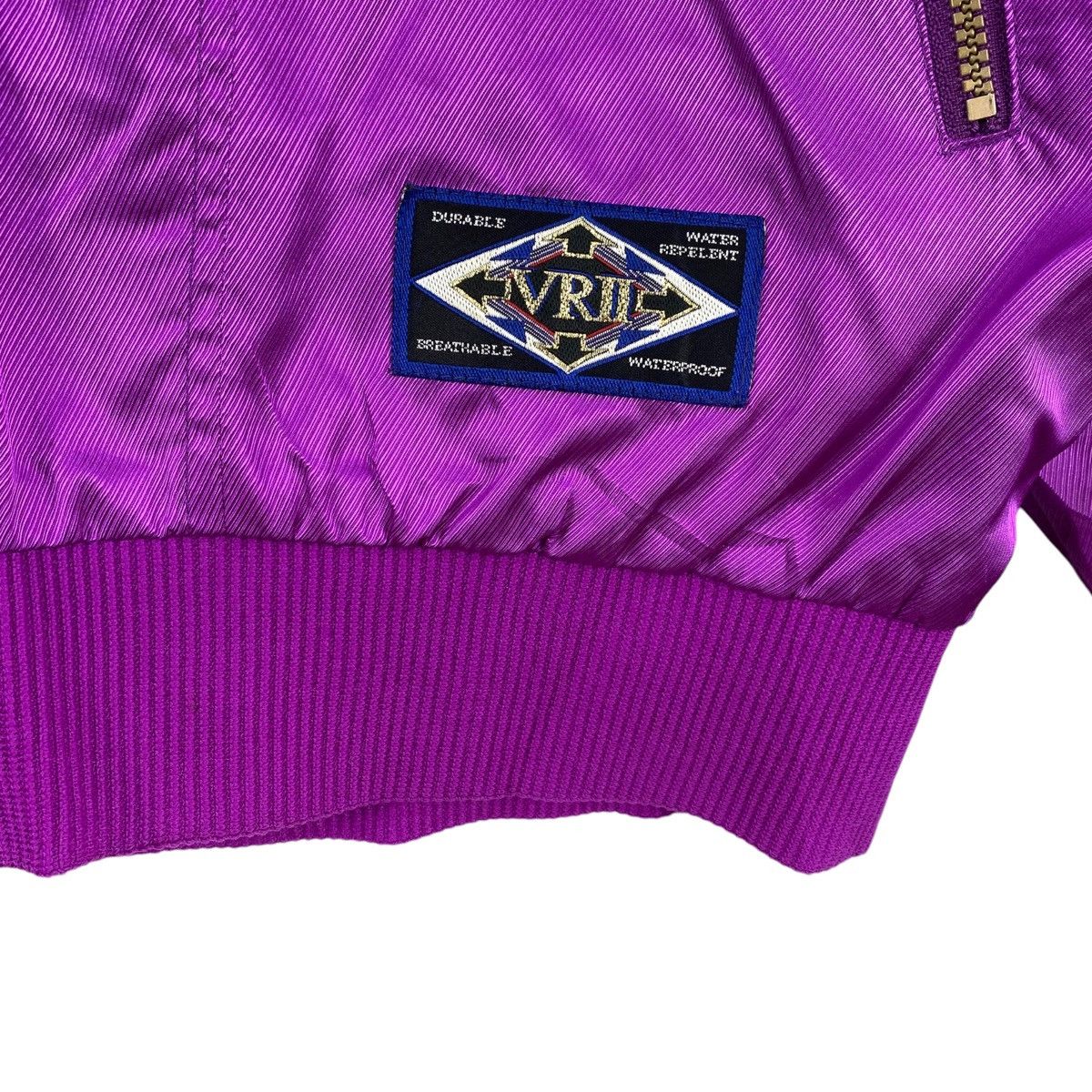 Kappa × Vintage Vintage KAPPA SPORTSWEAR Ski Windbreaker Purple Bomber Size US XL / EU 56 / 4 - 3 Thumbnail