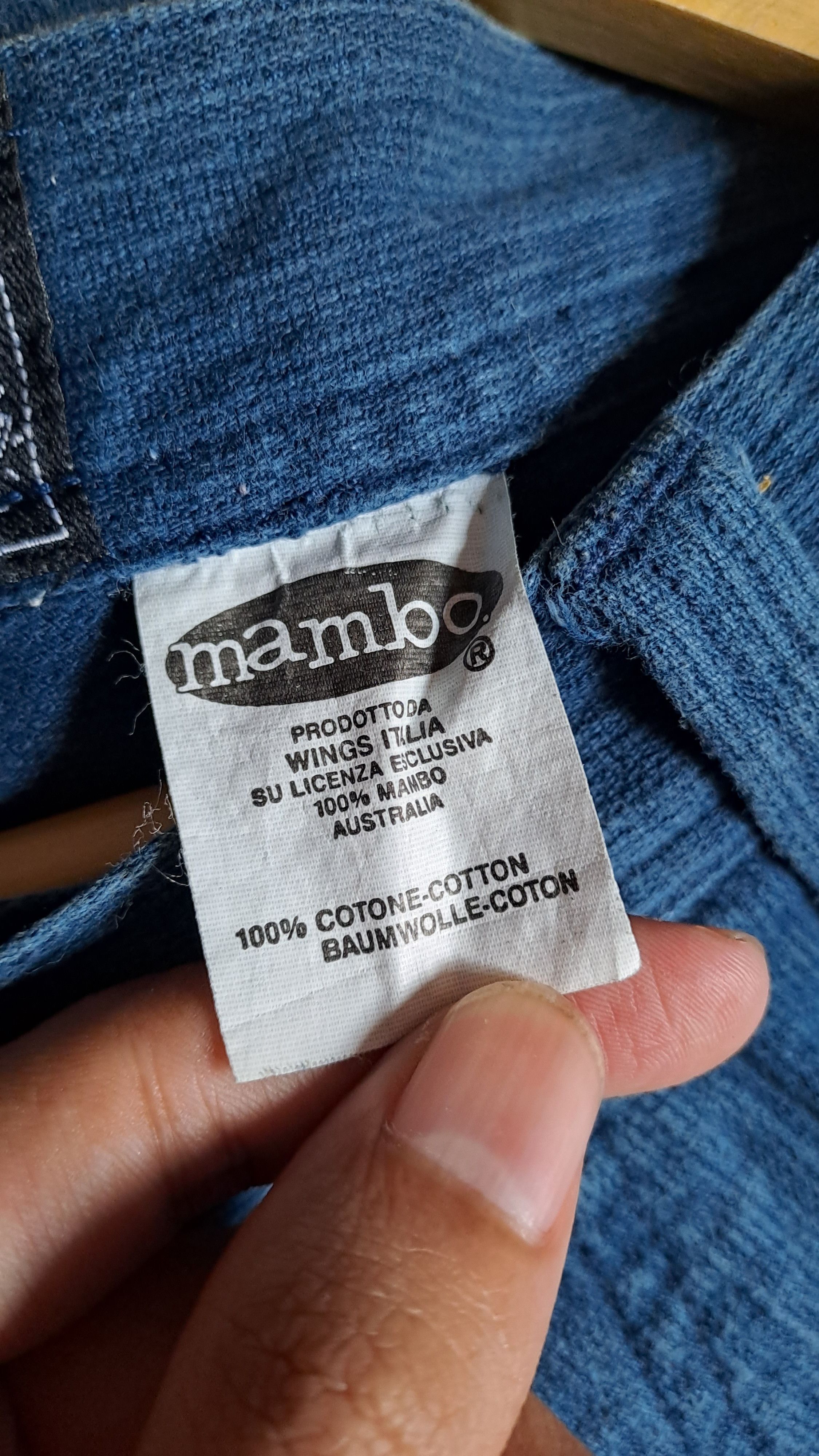 Mambo × Vintage Mambo Vintage Denim Longpant Size US 31 - 8 Thumbnail
