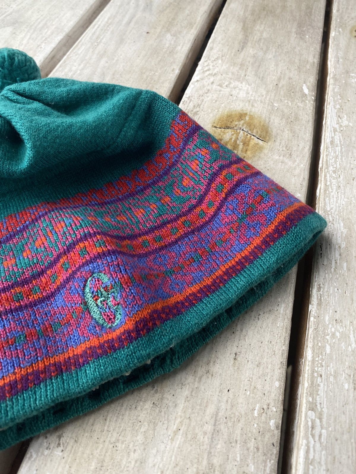 Conte of Florence × Vintage Conte Of Florence Vintage Fleece Ski Beanie Hat Size ONE SIZE - 2 Thumbnail