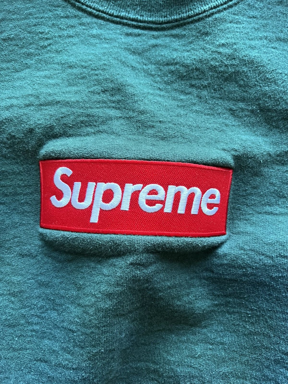 Supreme Supreme Box Logo Crew Neck Size US M / EU 48-50 / 2 - 3 Thumbnail