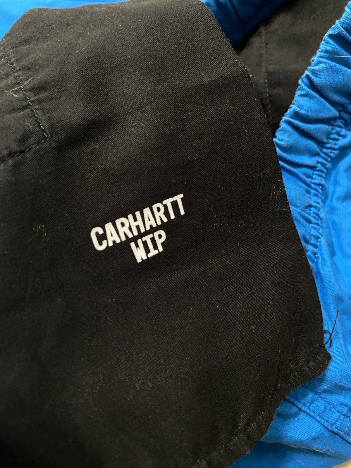 Carhartt Wip Carhartt Blue Straight Pants Size US 30 / EU 46 - 3 Thumbnail