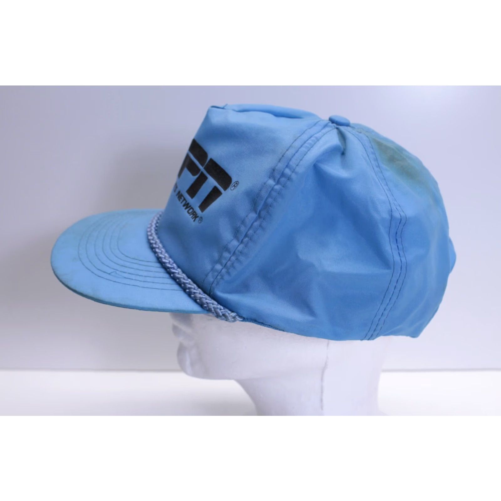 Vintage VINTAGE ESPN The Total Sports Network Blue Rope Bill Snapback Dad Hat Shirt Men One Size Blue Speedway Snapback Adjustable Cap Size ONE SIZE - 6 Thumbnail