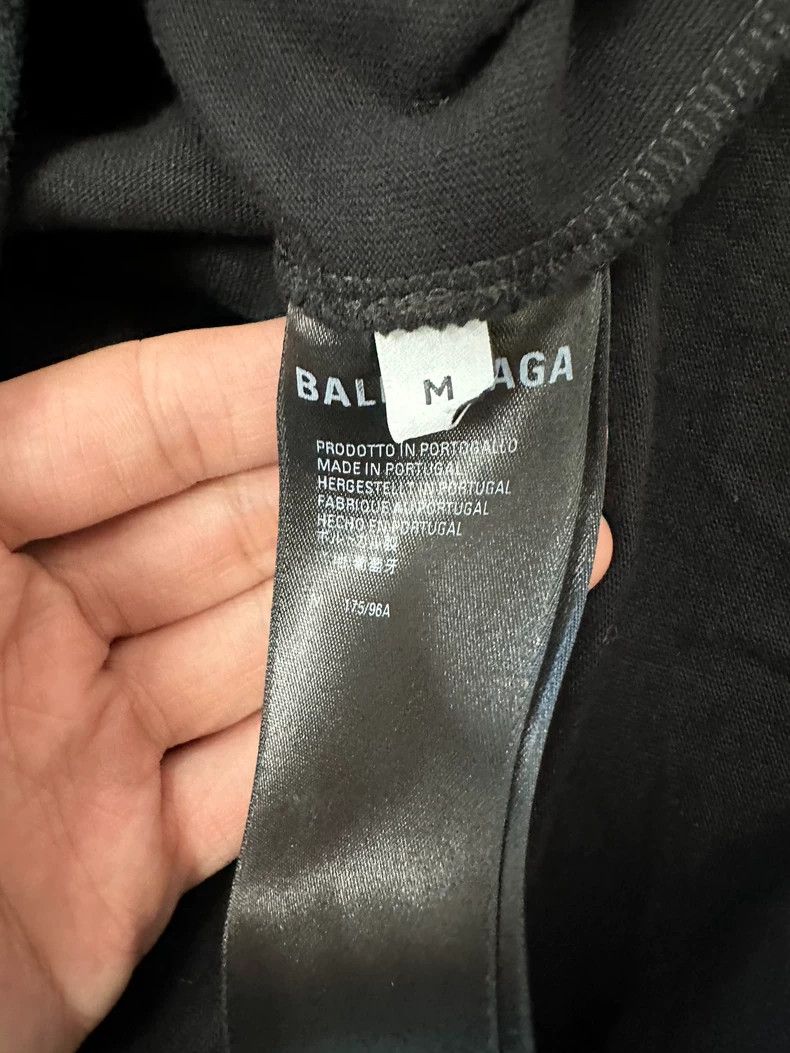 Balenciaga Balenciaga Art painting print black hooded sweatshirt, fau Size US M / EU 48-50 / 2 - 7 Thumbnail
