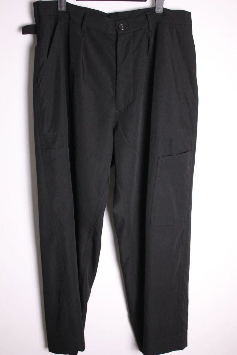 Yohji Yamamoto Yohji Yamamoto size m 90s multi-pocket wide-leg pants 2505 Size US 30 / EU 46 - 1 Thumbnail