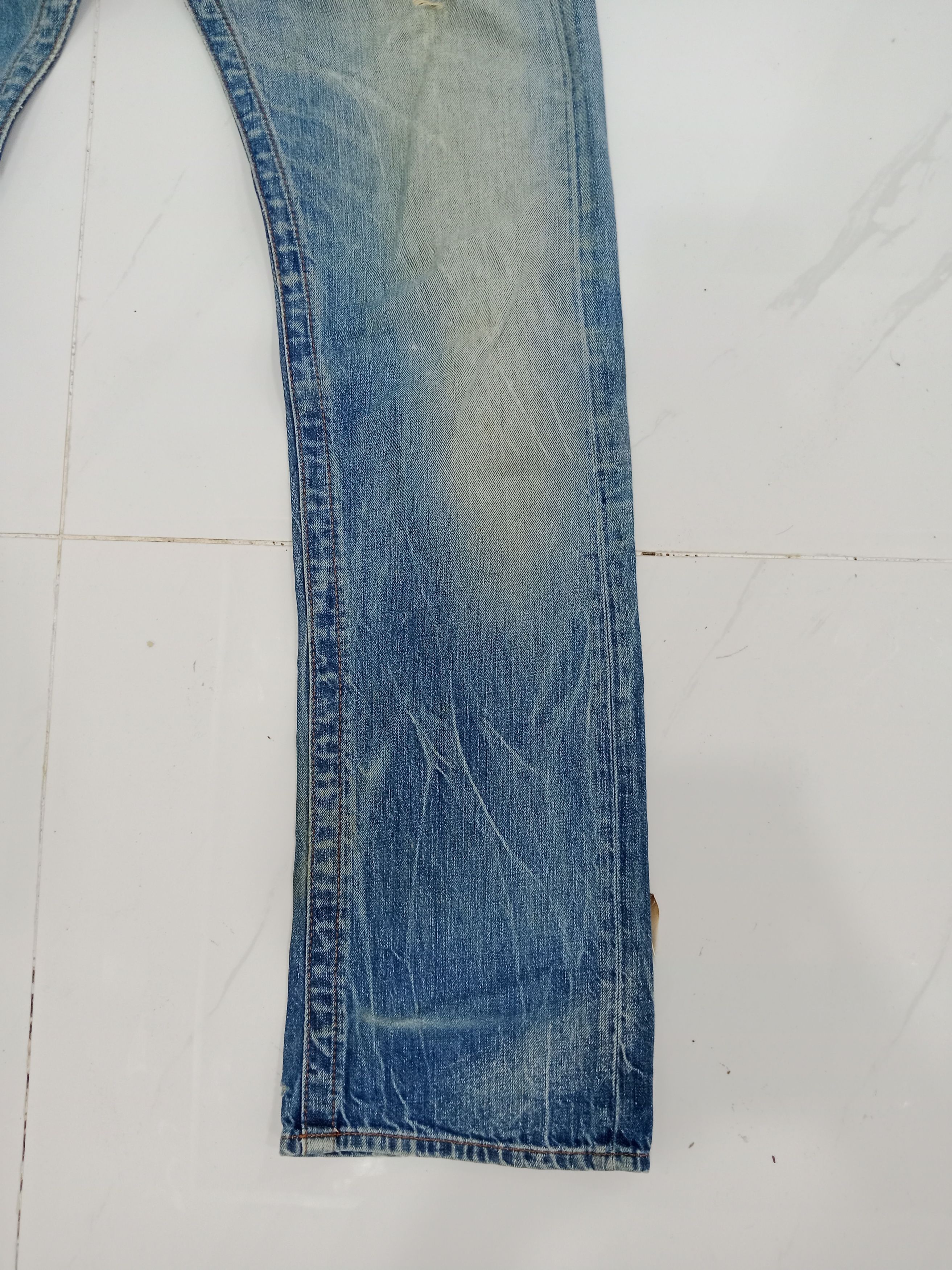 Replay Vintage REPLAY Distressed Jeans Fly Button Size US 30 / EU 46 - 6 Thumbnail