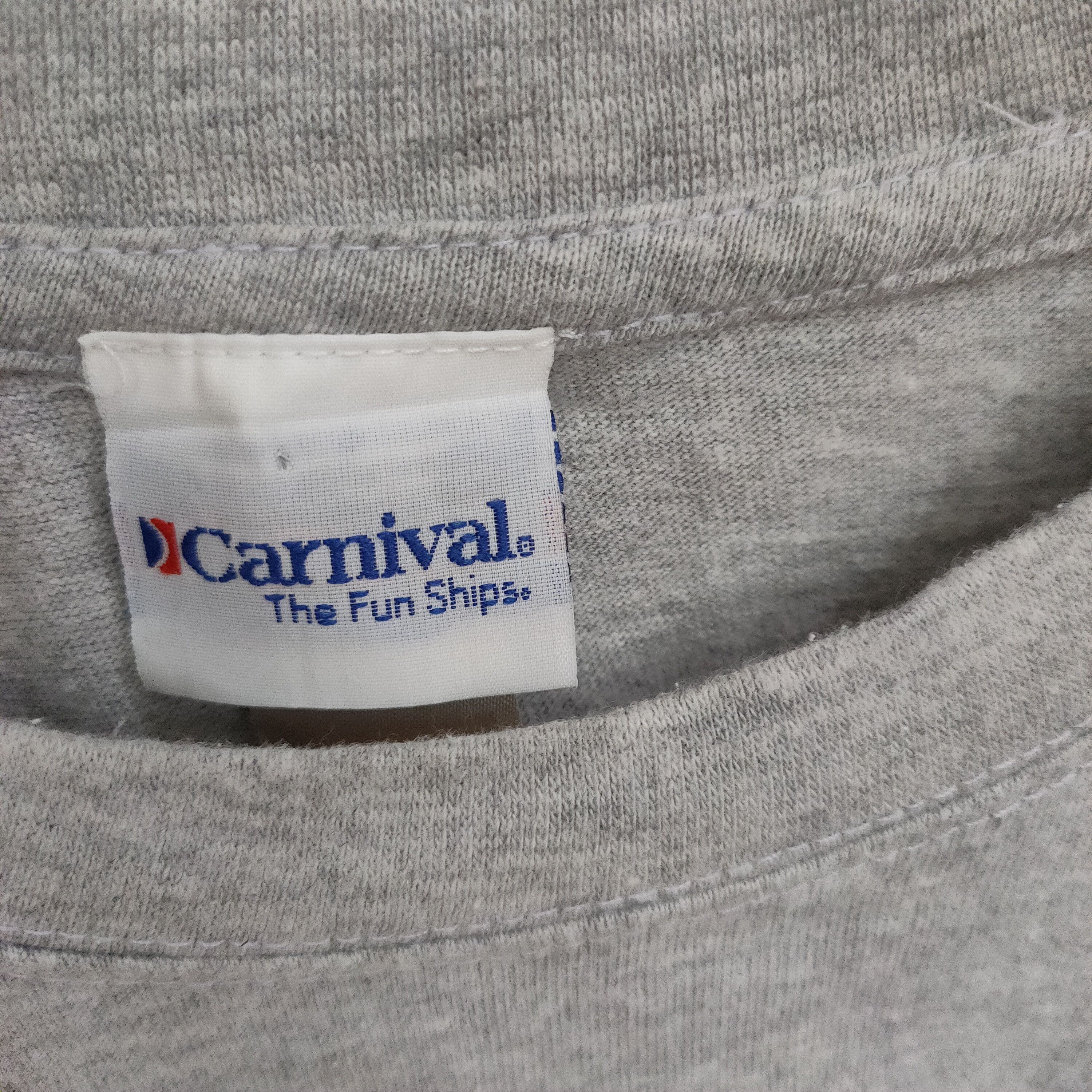 Vintage 90s Carnival Cruise Caribbean Sea Animal Shirt Size US XL / EU 56 / 4 - 5 Thumbnail