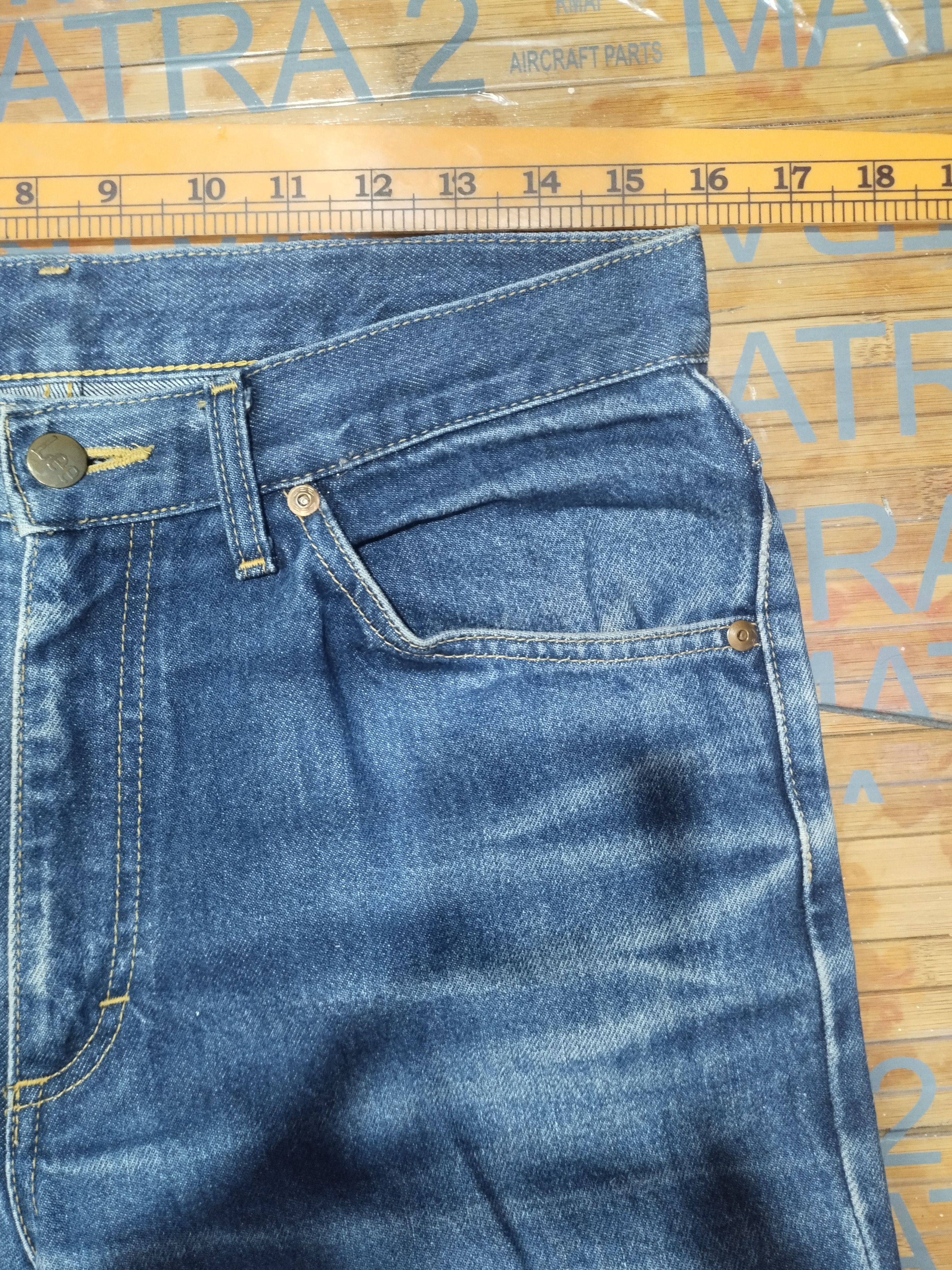 Japanese Brand × Vintage Jeans Lee Sz 32" Size US 32 / EU 48 - 9 Thumbnail