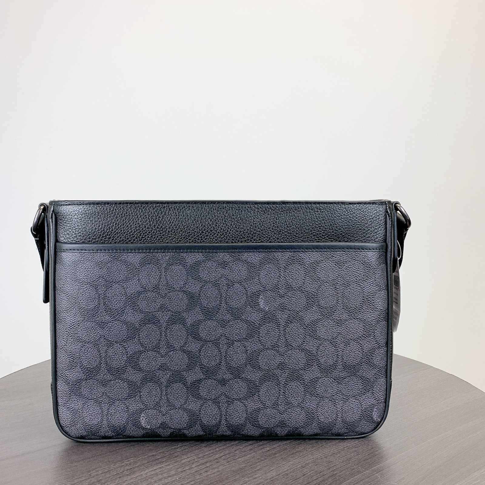 Coach Coach CV761 District Crossbody Bag Signature Canvas Black Size ONE SIZE - 7 Thumbnail