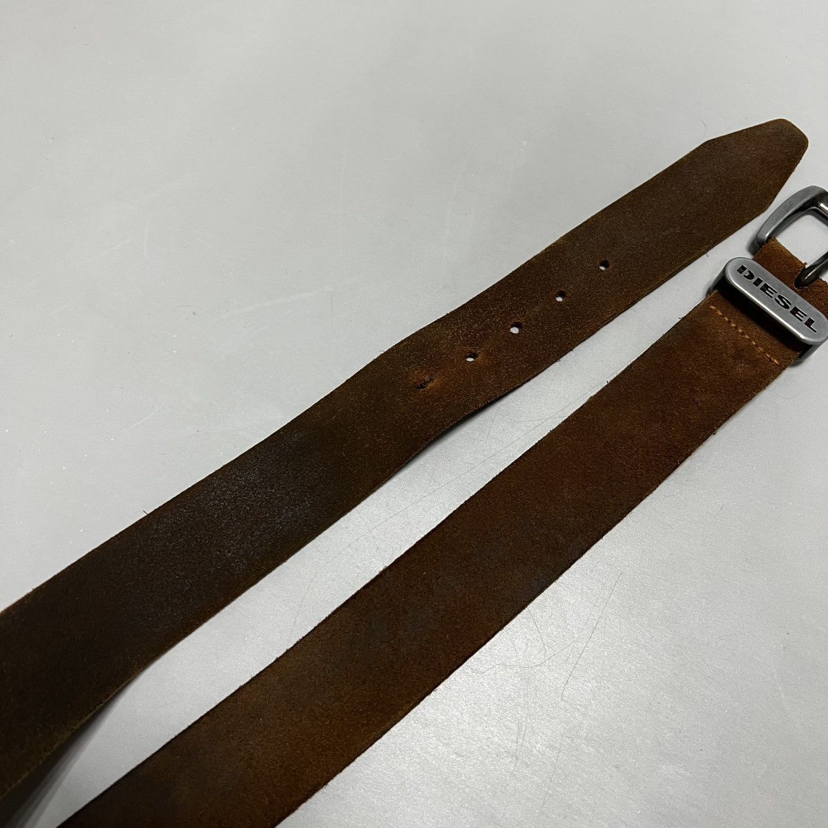 Diesel Vintage Diesel Leather Belt Made in Italy Size ONE SIZE - 15 Thumbnail