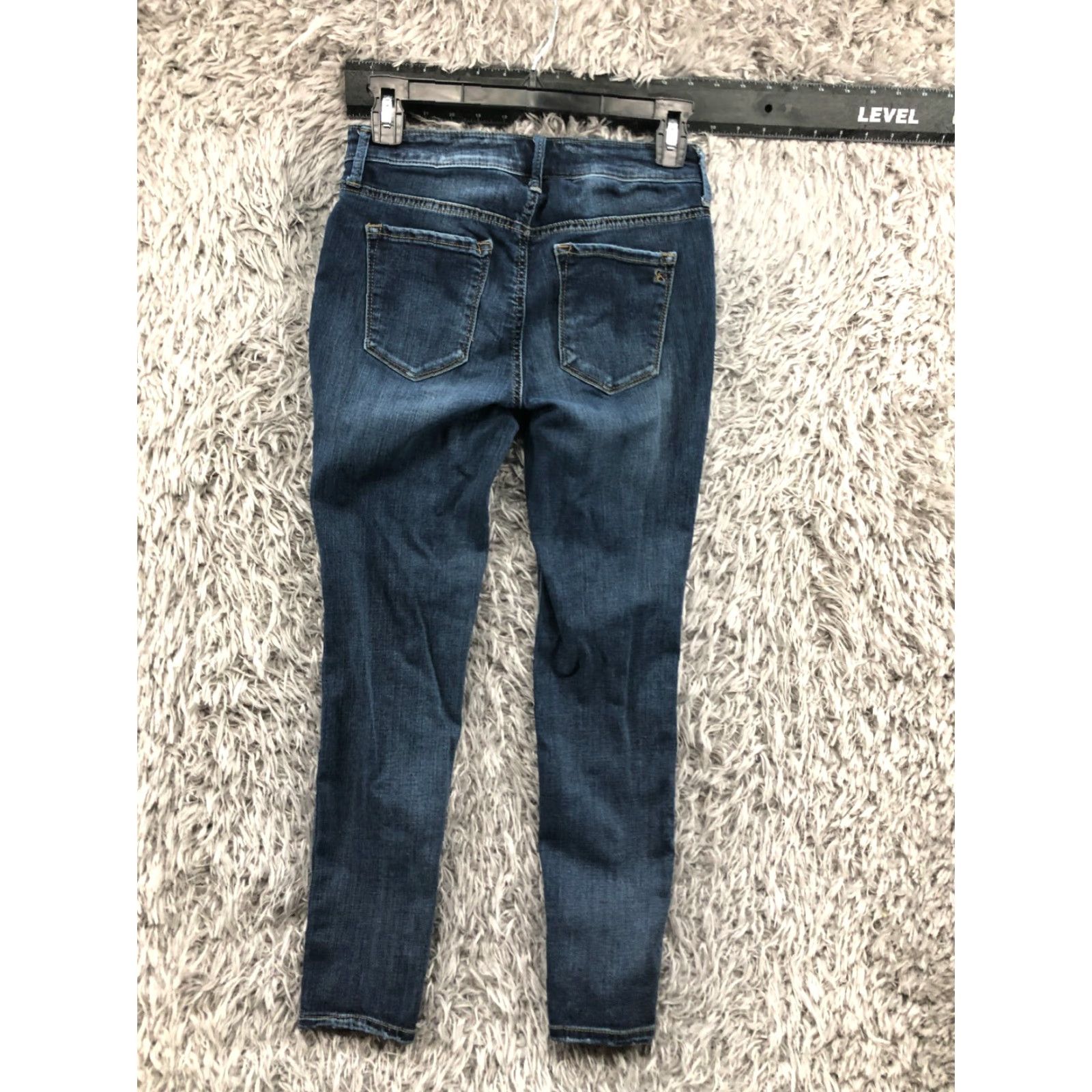 Jessica Simpson Jessica Simpson Kiss Me Super Skinny Jeans Size 28 Short Womens Medium Wash Blue Size 28" / US 6 / IT 42 - 6 Thumbnail